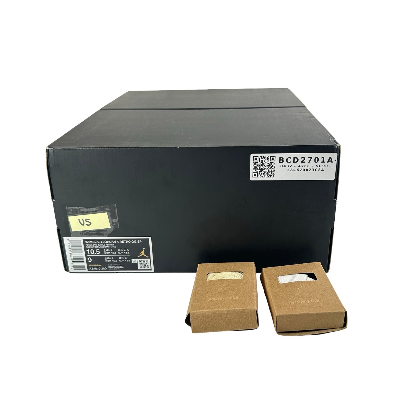 FZ4810 200 A Ma Maniére x Wmns Air Jordan 4 Retro 'Phantom' [USED] - 10.5 W (Used5)