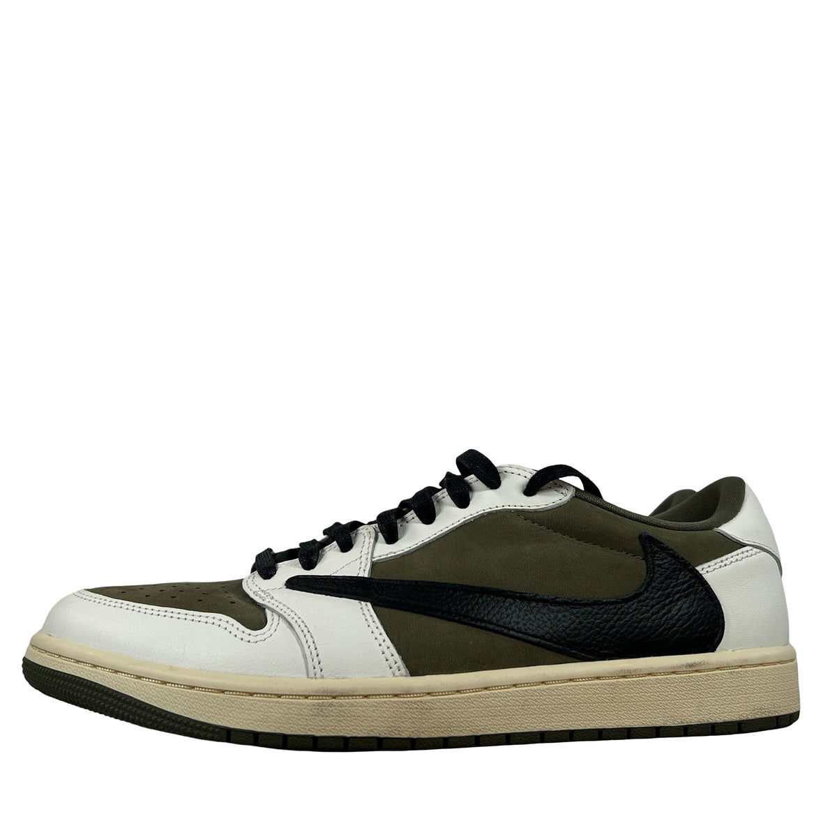 DM7866 200 Jordan 1 Retro Low OG SP Travis Scott Medium Olive [USED] - 11.5 M (Used) (No Box2)