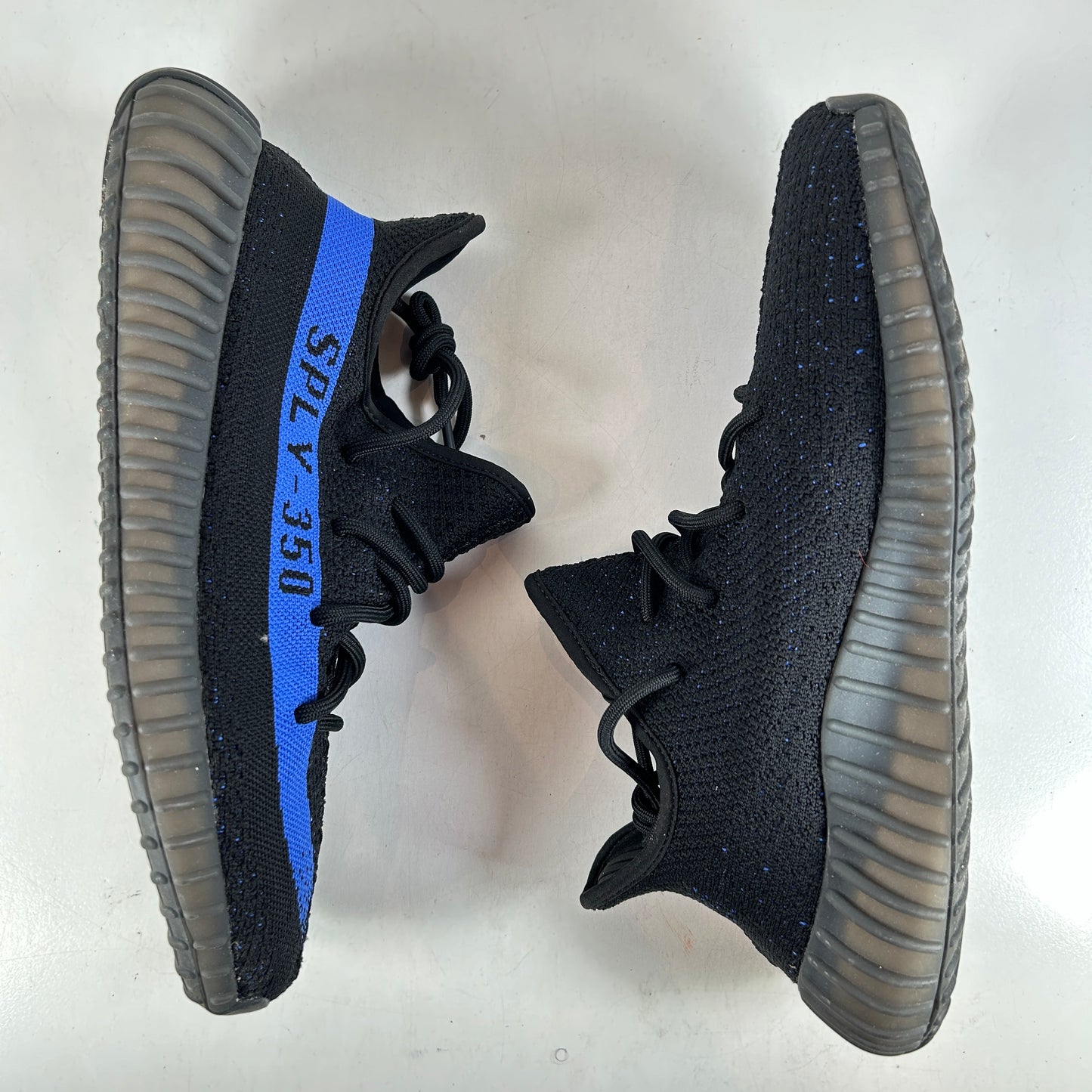 GY7164 Adidas Yeezy Boost 350 V2 Dazzling Blue [USED] - 10 M (Used2)