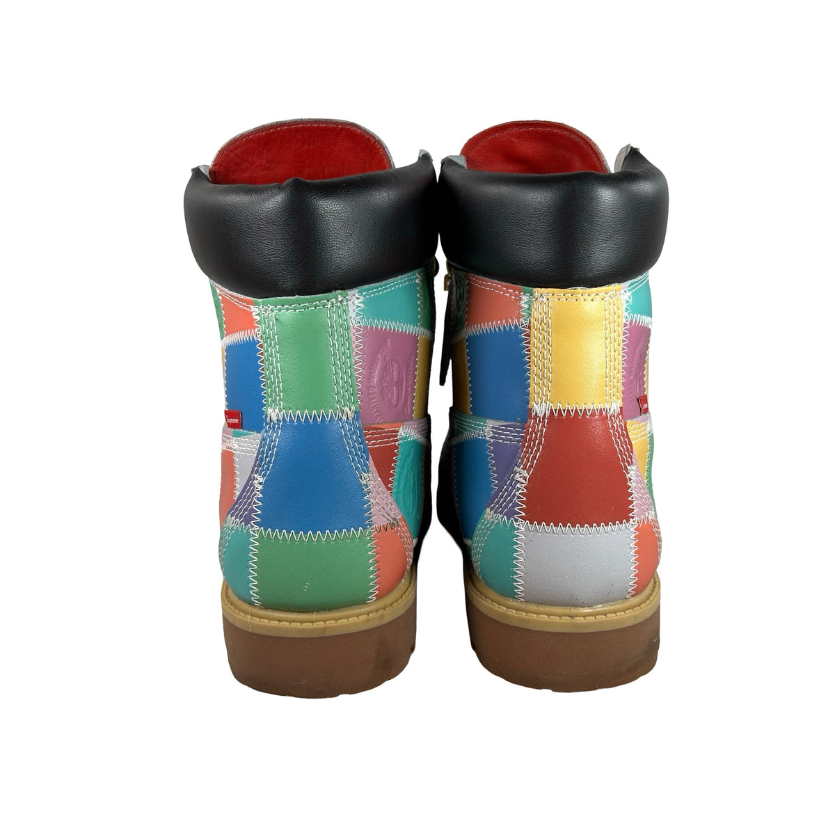 TB0A5TBZA6B Timberland 6" Premium Waterproof Boot Supreme Patchwork Multi-Color [USED] - 12 M (Used)