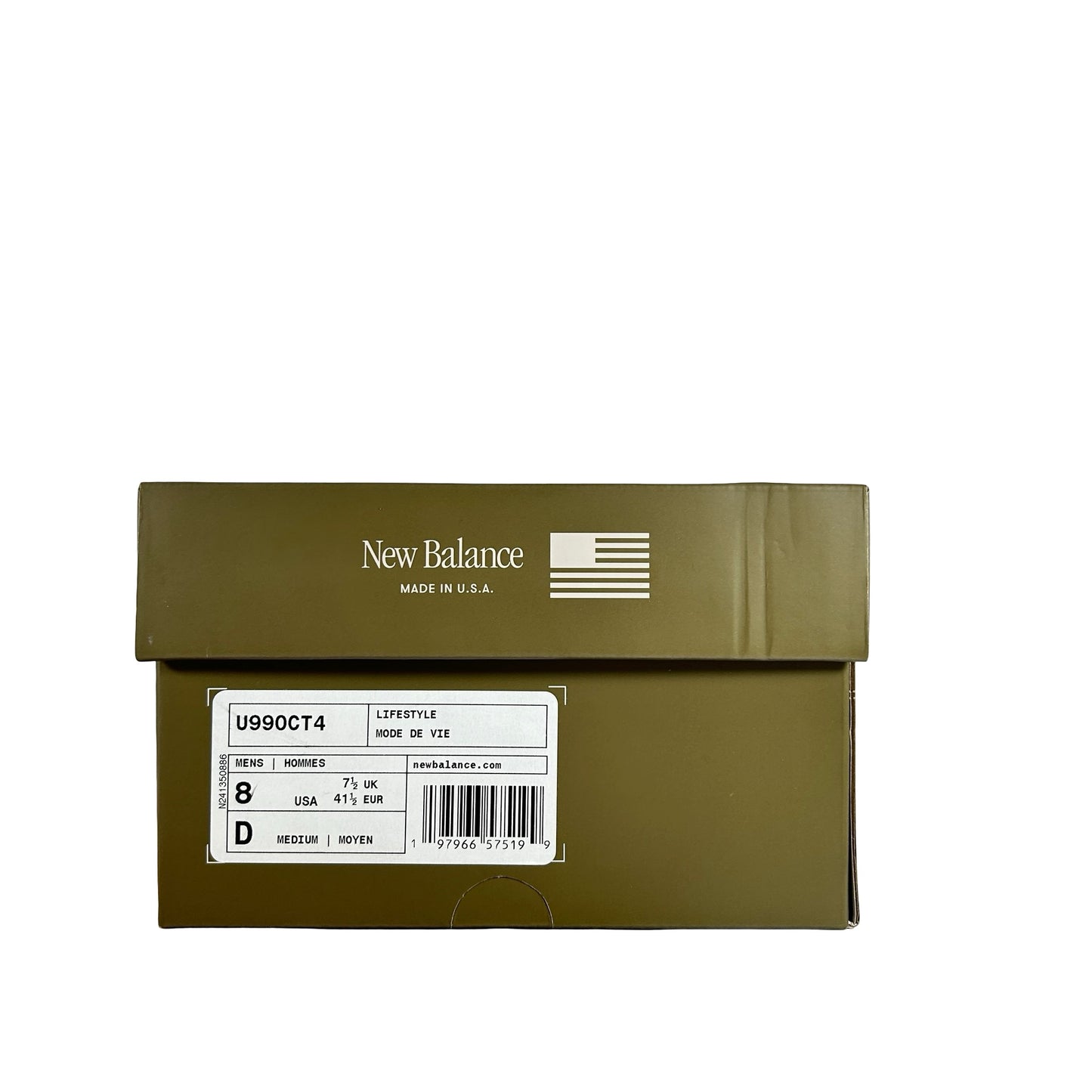 U990CT4 New Balance 990v4 MiUSA Aime Leon Dore True Camo [USED] - 8 M (Used)