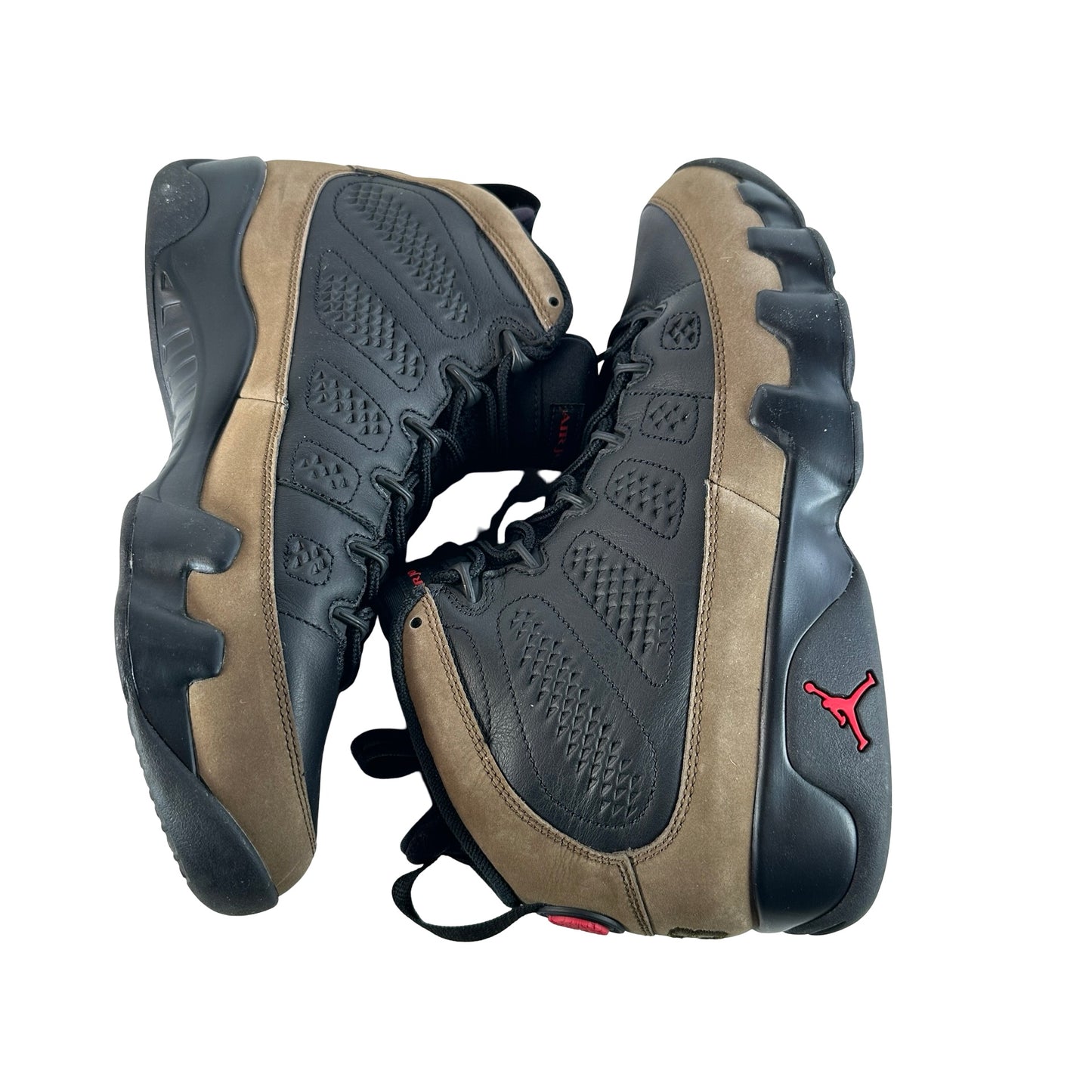 HV4794 030 Air Jordan 9 Retro Olive (2024) [USED] - 9.5 M (Used17)