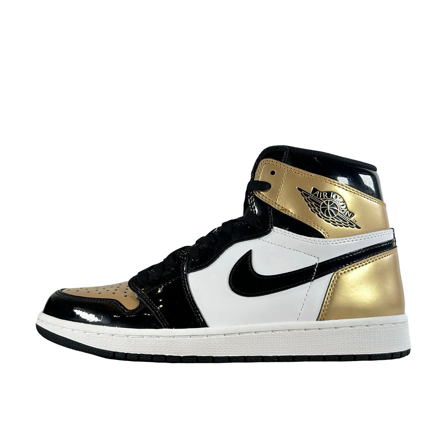 861428 007 Jordan 1 Retro High NRG Patent Gold Toe [USED] - 10 M (Used2)