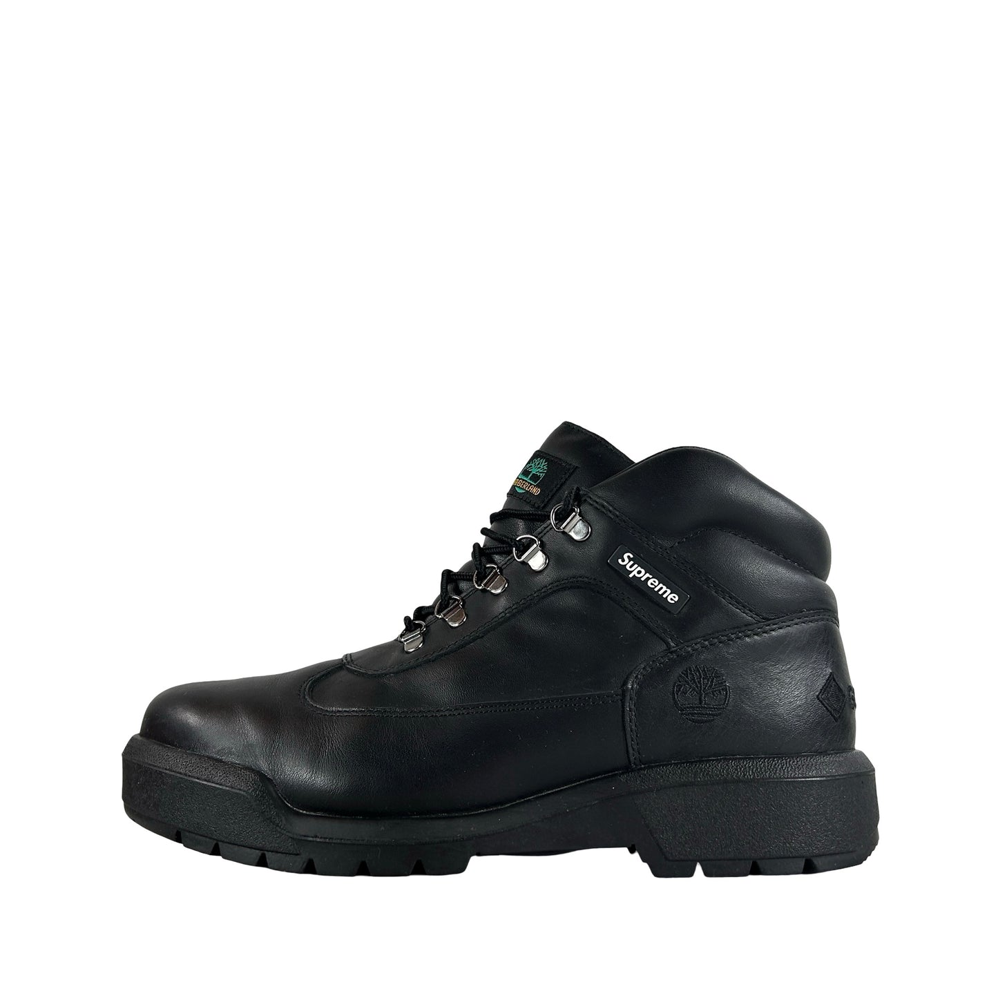 TB0A6FTX W02 Timberland Field Boot Mid Lace Up Supreme Black [USED] - 9 M (Used)