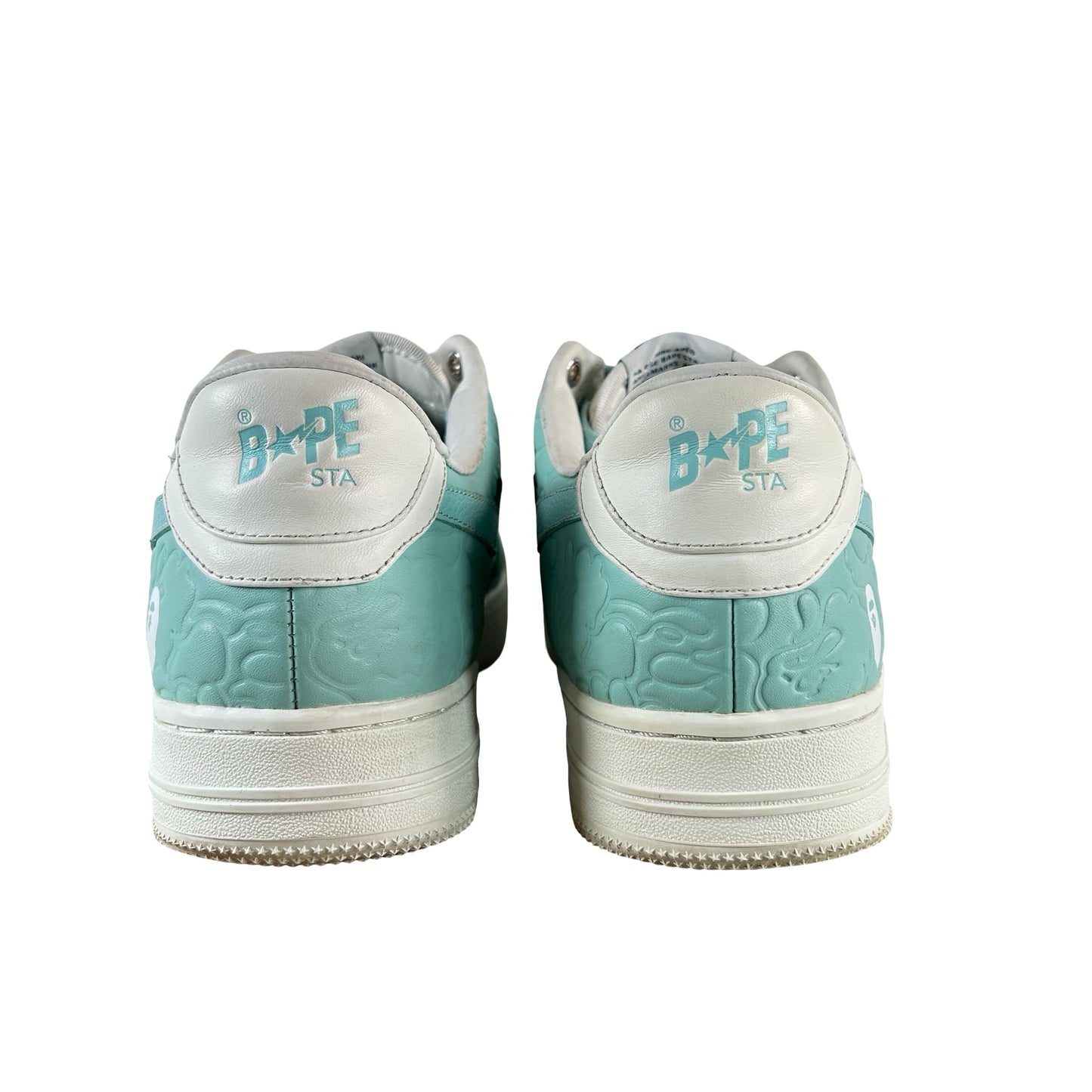 1K30 191 304 SAX A Bathing Ape Bape Sta #4 Line Camo White Sax [USED] - 11 M (Used) (Replace Box)