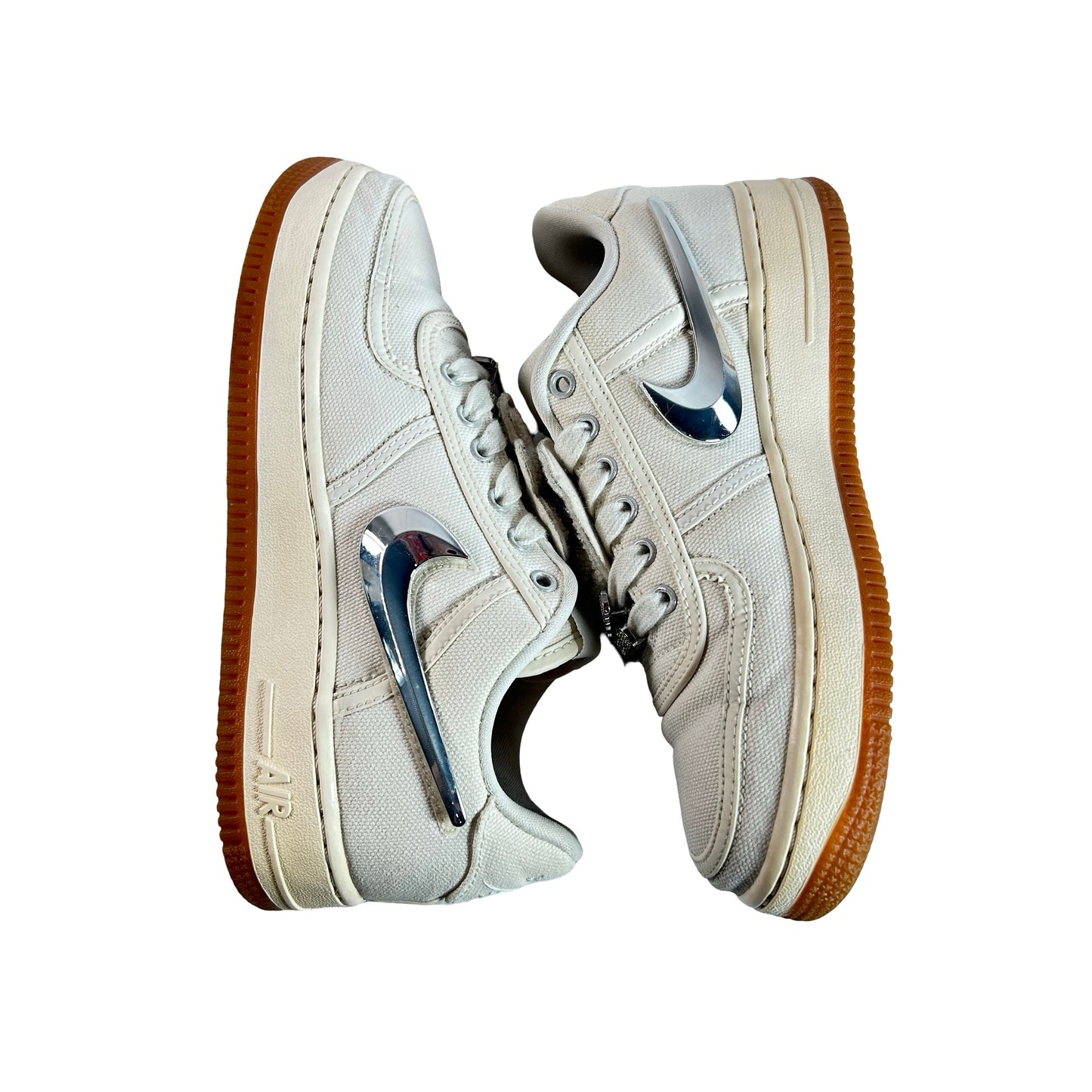 AQ4211 101 Nike Air Force 1 Low Travis Scott Sail [USED] - 5.5 M (Used)