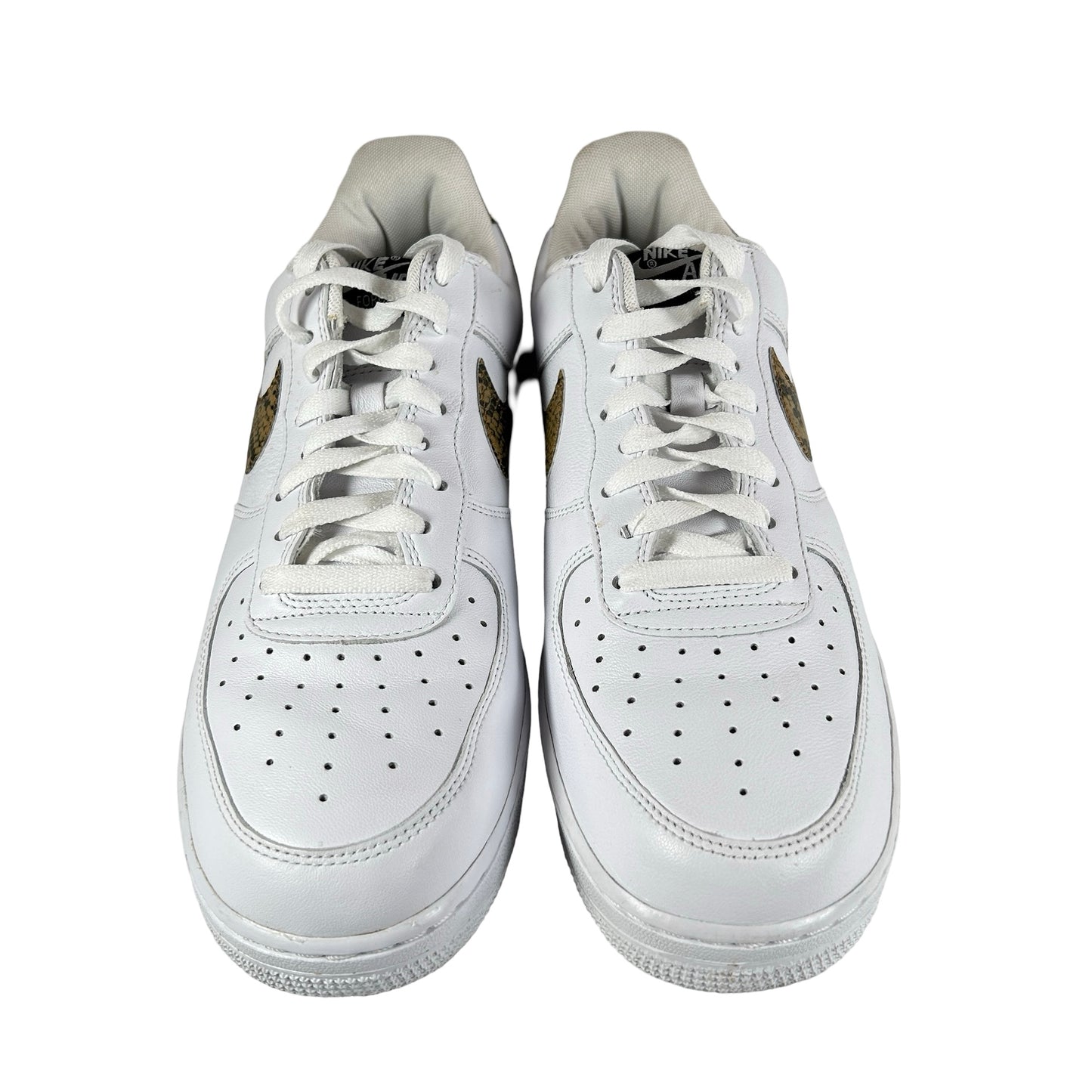 AO1636 100 Nike Air Force 1 Low Retro Ivory Snake [USED] - 11 M (Used) (No Box)