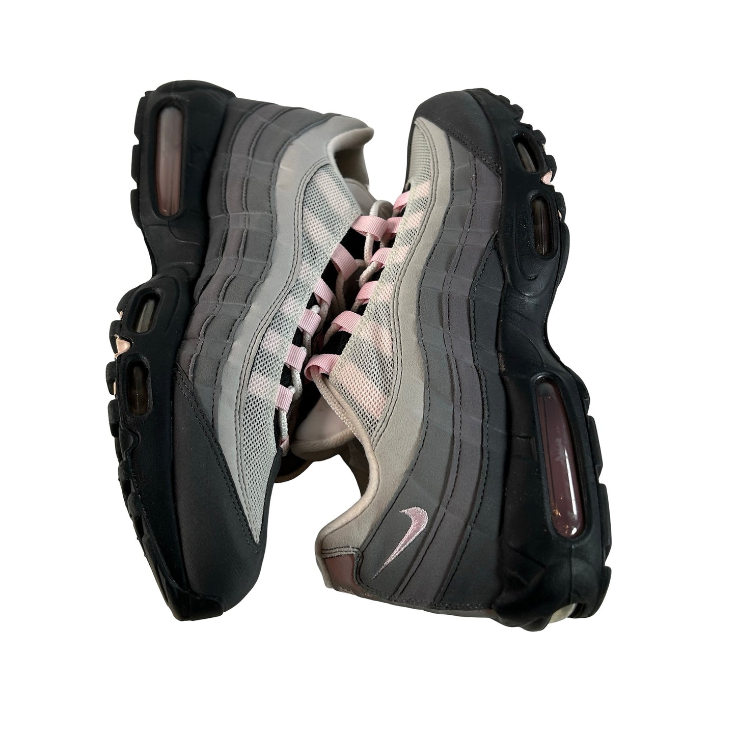 CJ0588 001 Nike Air Max 95 Gunsmoke Pink Foam [USED] - 11 M (Used) (Replace Box)