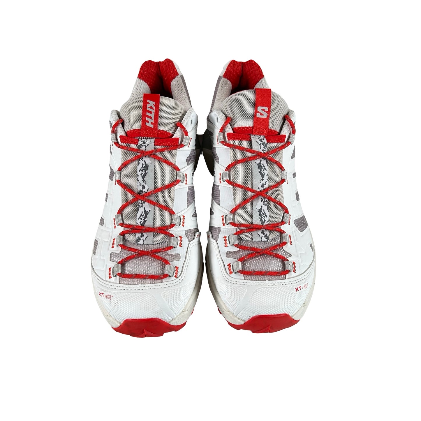 L47771800 Salomon XT-4K Kith Kithmas White Red [USED] - 8.5 M (Used)