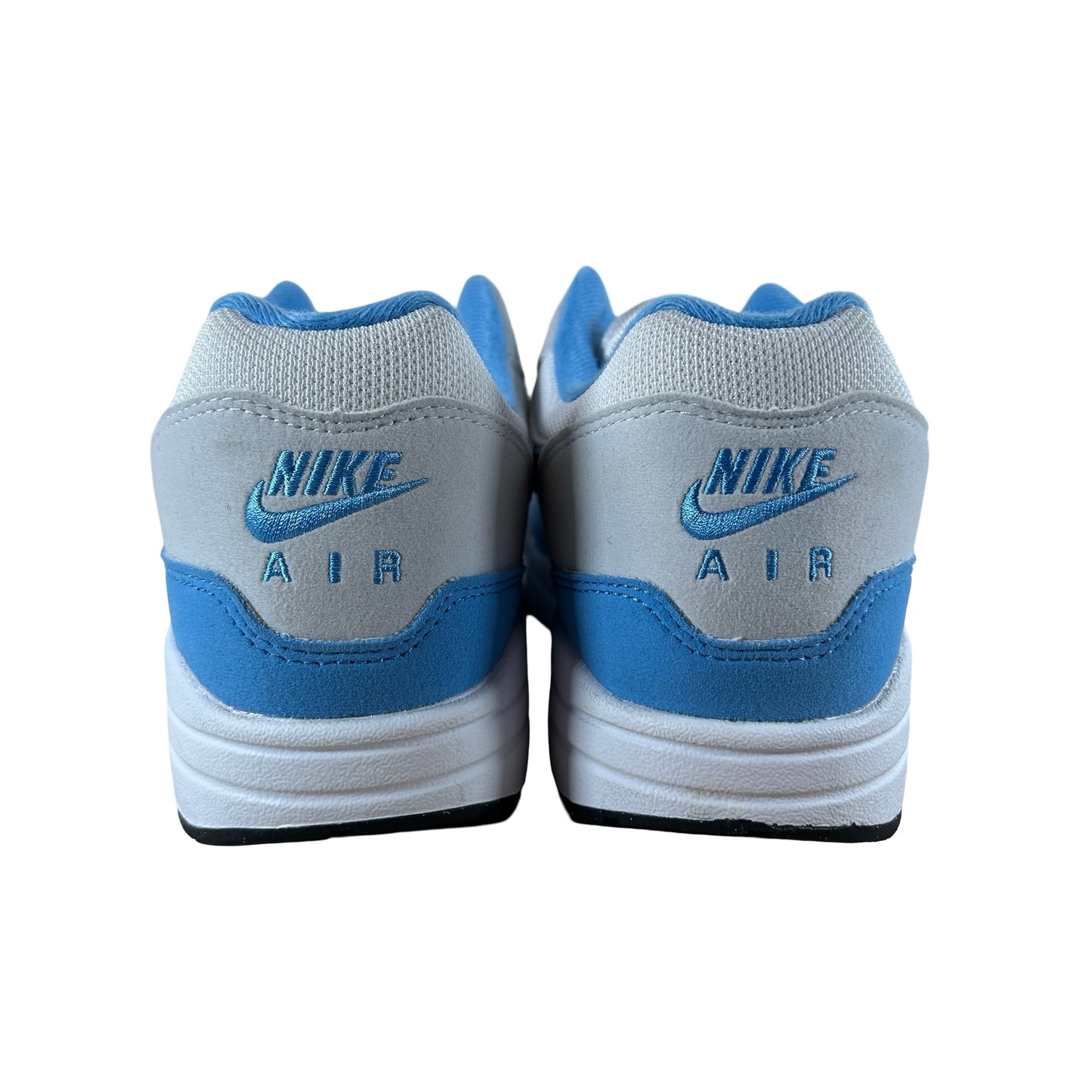 FD9082 103 Nike Air Max 1 White University Blue [USED] - 9.5 M (Used)