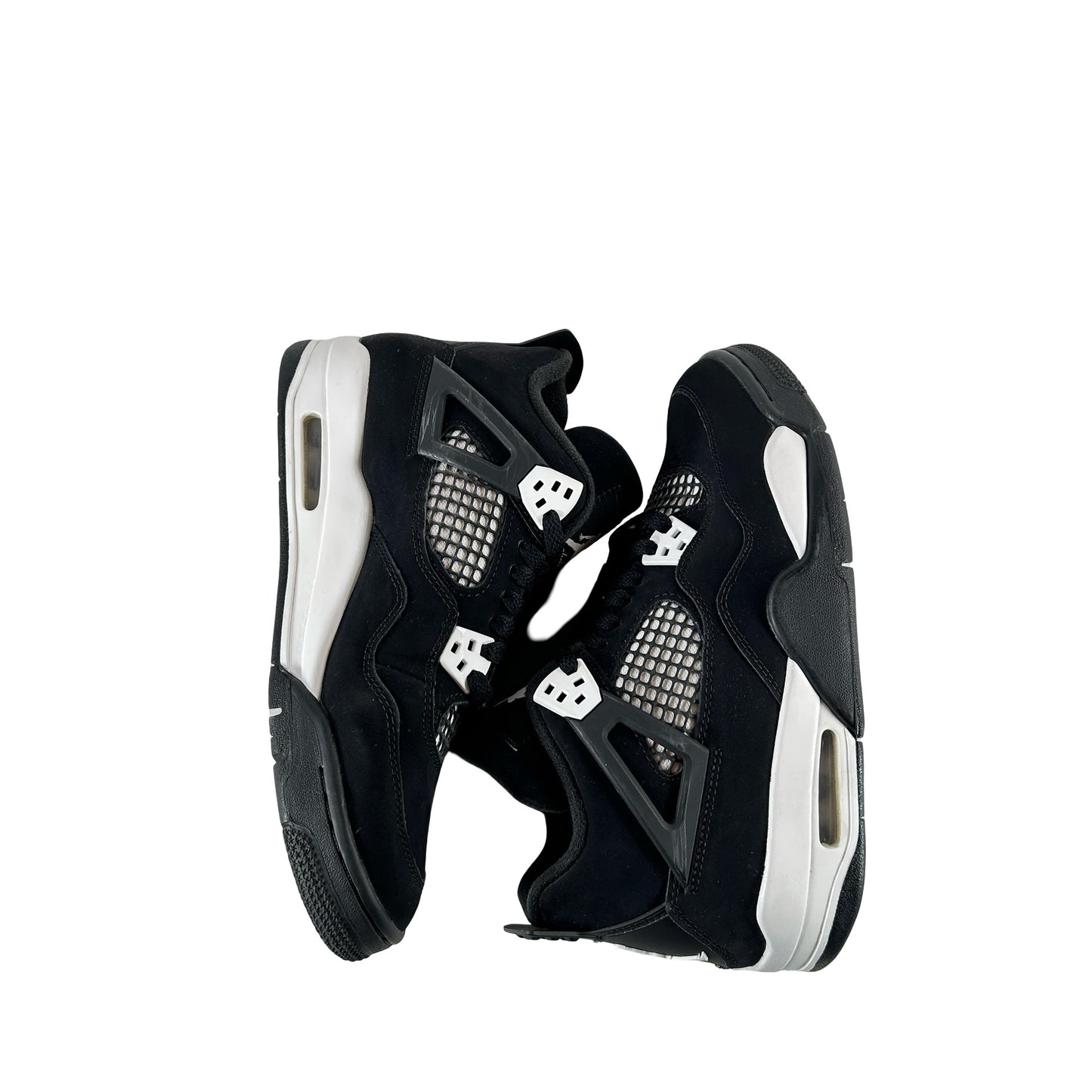 FQ8213 001 Jordan 4 Retro White Thunder (GS) [USED] - 7 Y (Used2)