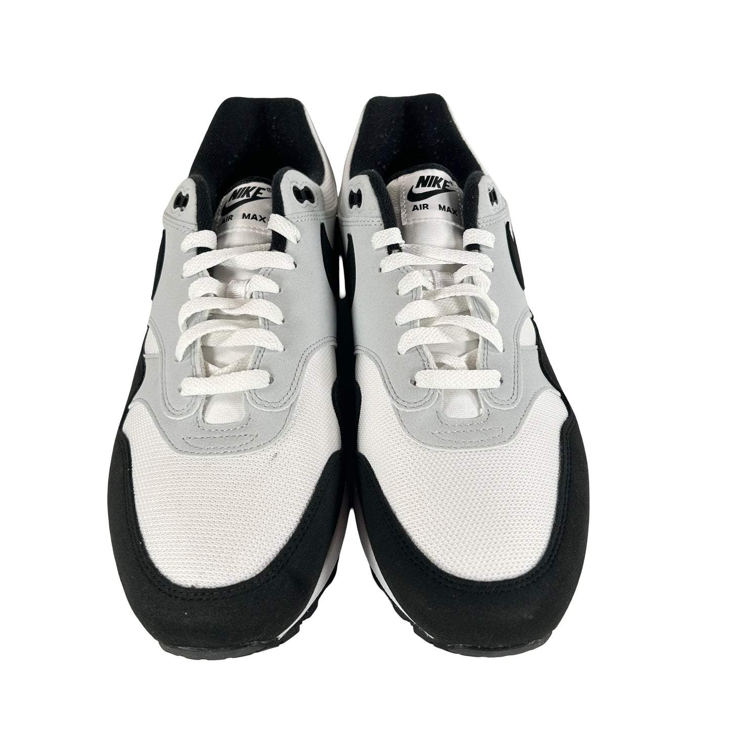 FD9082 107 Nike Air Max 1 White Black [USED] - 13 M (Used) (Replace Box)