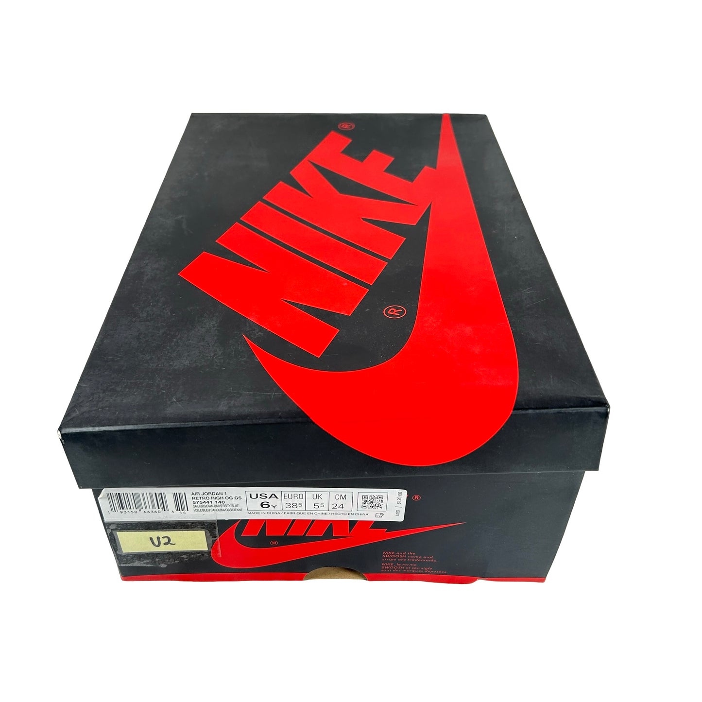 575441 140 Jordan 1 Retro High Obsidian (GS) [USED] - 6 Y (Used2)