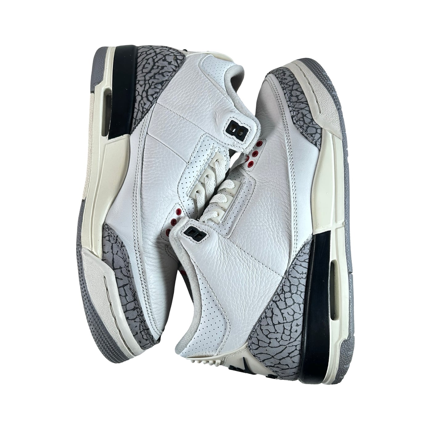 DM0967 100 Jordan 3 Retro White Cement Reimagined (GS) [USED]  - 6.5 Y (Used7)