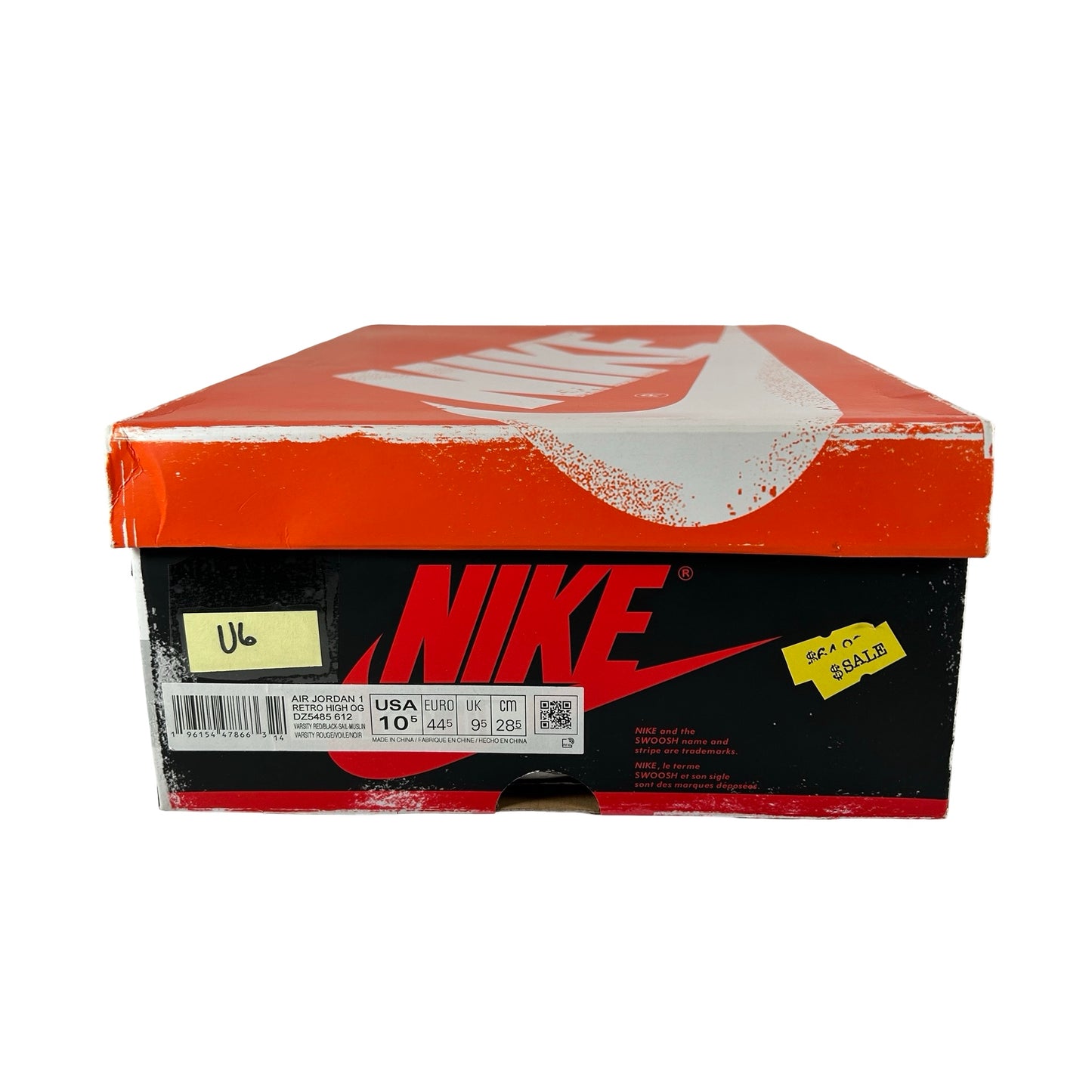 DZ5485 612 Jordan 1 Retro High OG Chicago Lost And Found [USED] - 10.5 M (Used6)
