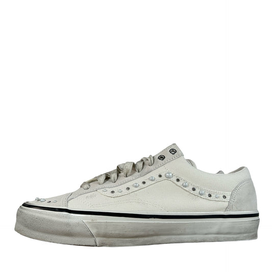 VN000E8VCCZ Vans OTW Old Skool 36 Pearlized Pack Marshmallow [USED] - 12 M (Used)