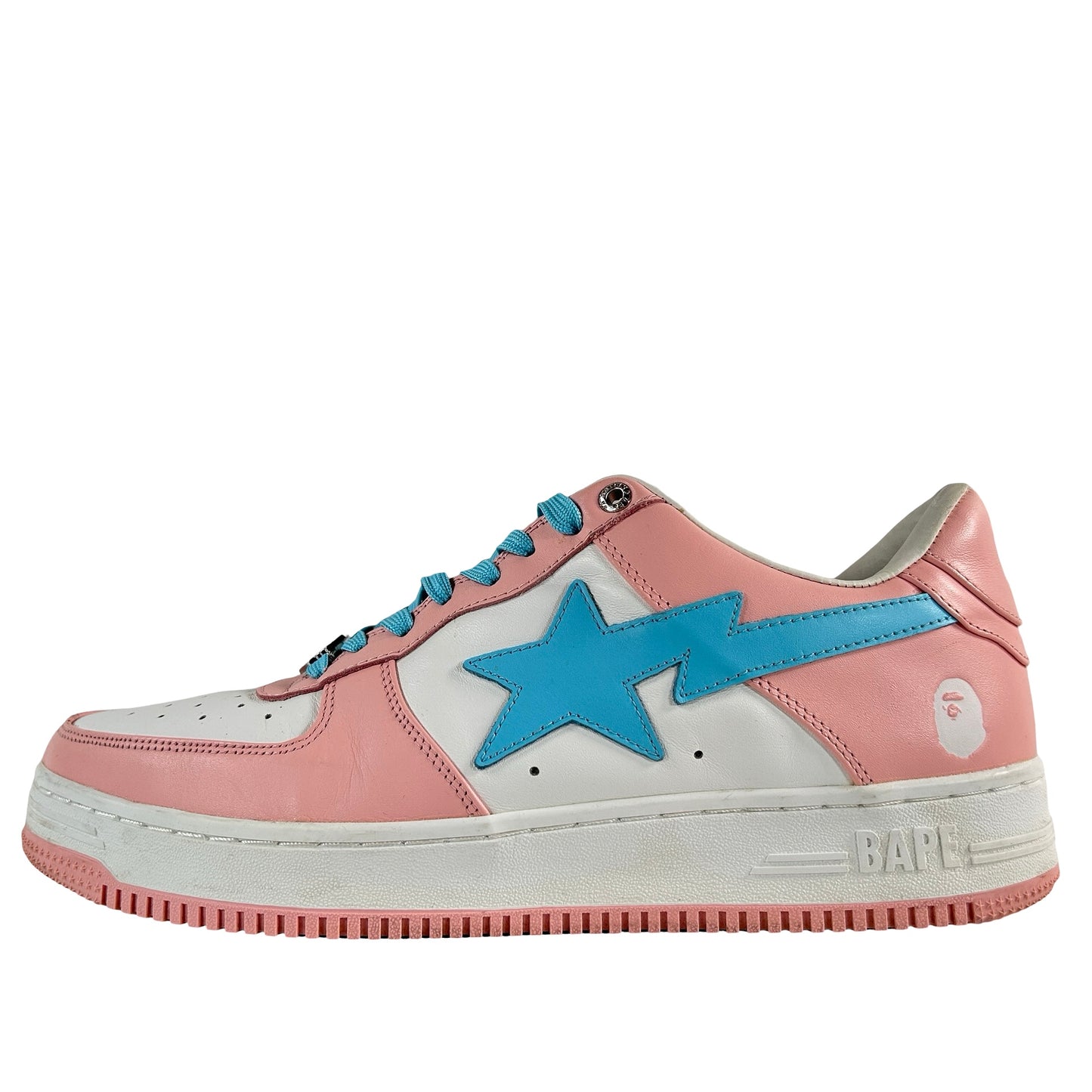 001FWH701005 A Bathing Ape Bape Sta Pastel Pink [USED] - 11 M (Used) (Replace Box)