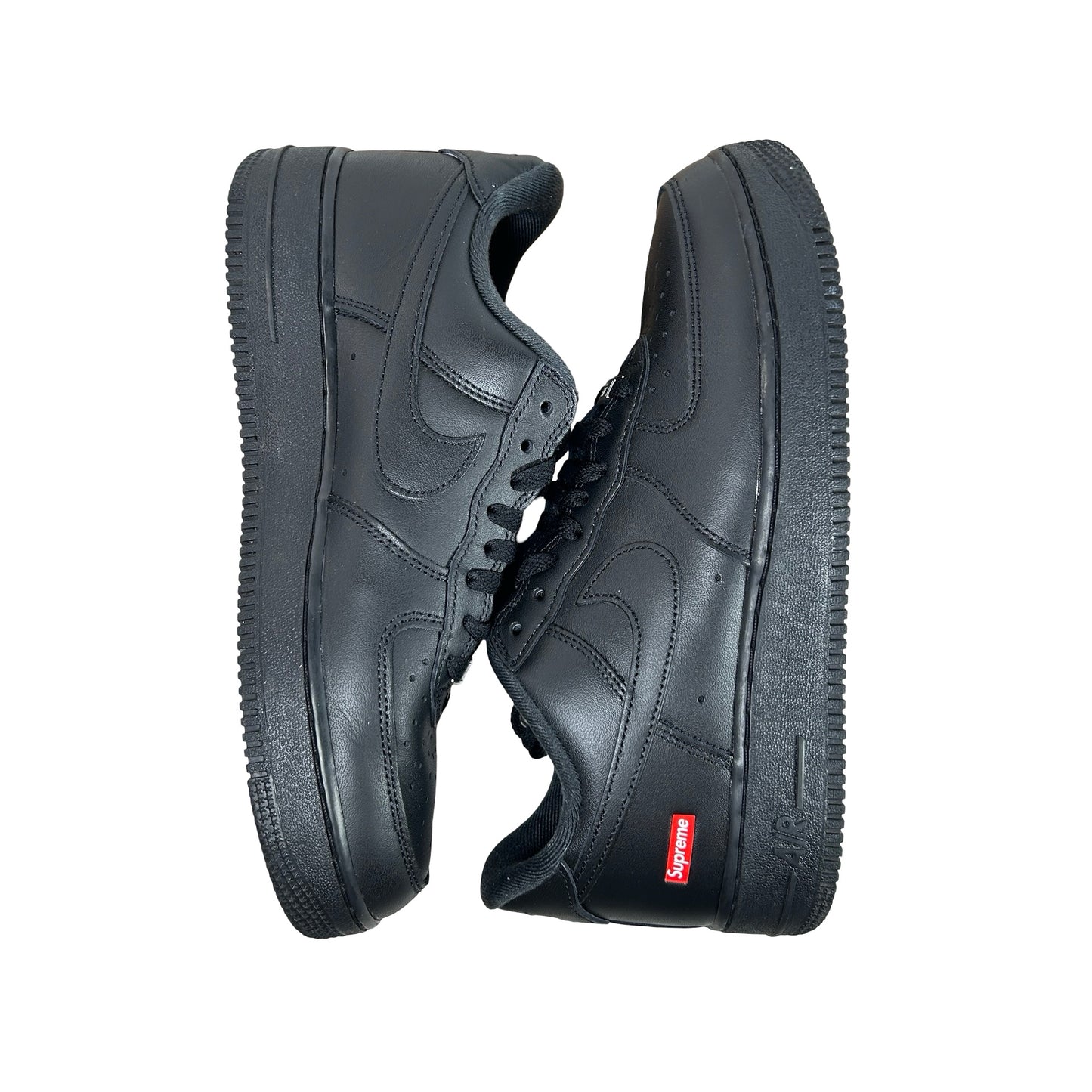 CU9225 001 Air Force 1 Low Supreme Black [USED] - 9.5 M (Used4)