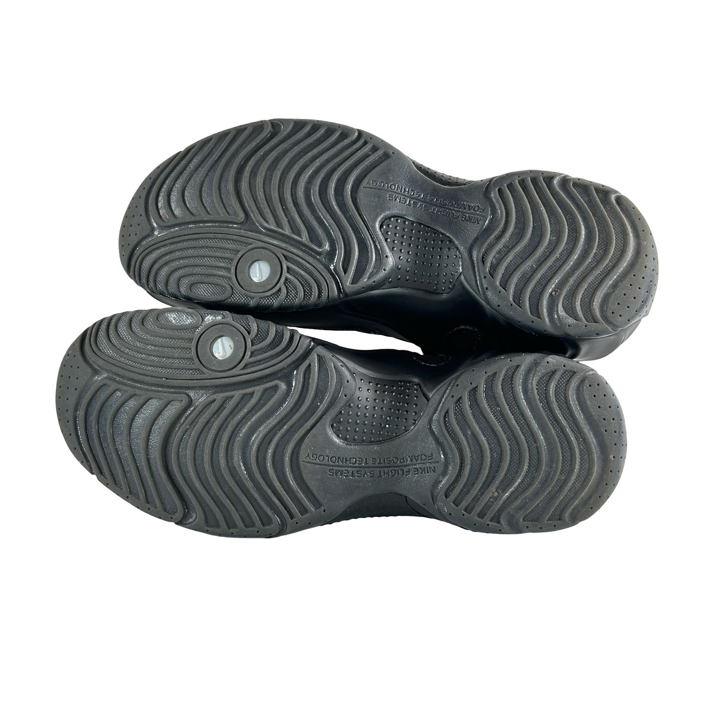 FV5582 001 Nike Air Flightposite Black (2025) [USED] - 9.5 M (Used) (No Box)