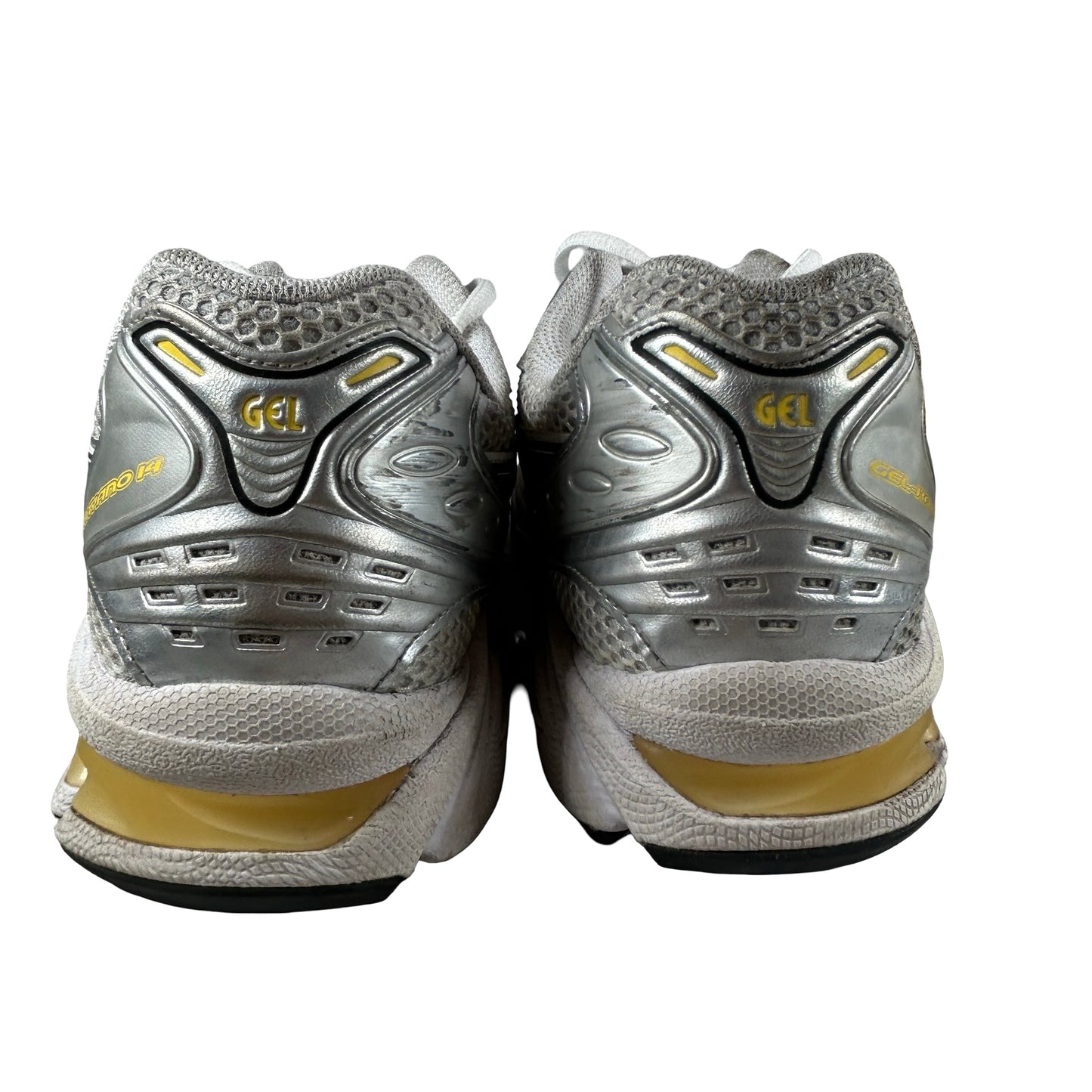 1203A537 101 ASICS GEL-Kayano 14 Tai Chi Yellow [USED] - 10.5 M (Used)