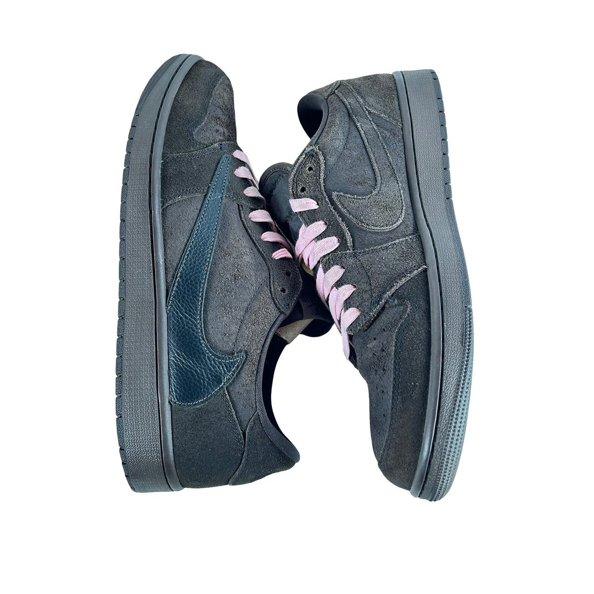 DM7866 202 Jordan 1 Retro Low OG SP Travis Scott Velvet Brown [USED] - 12 M (Used5)