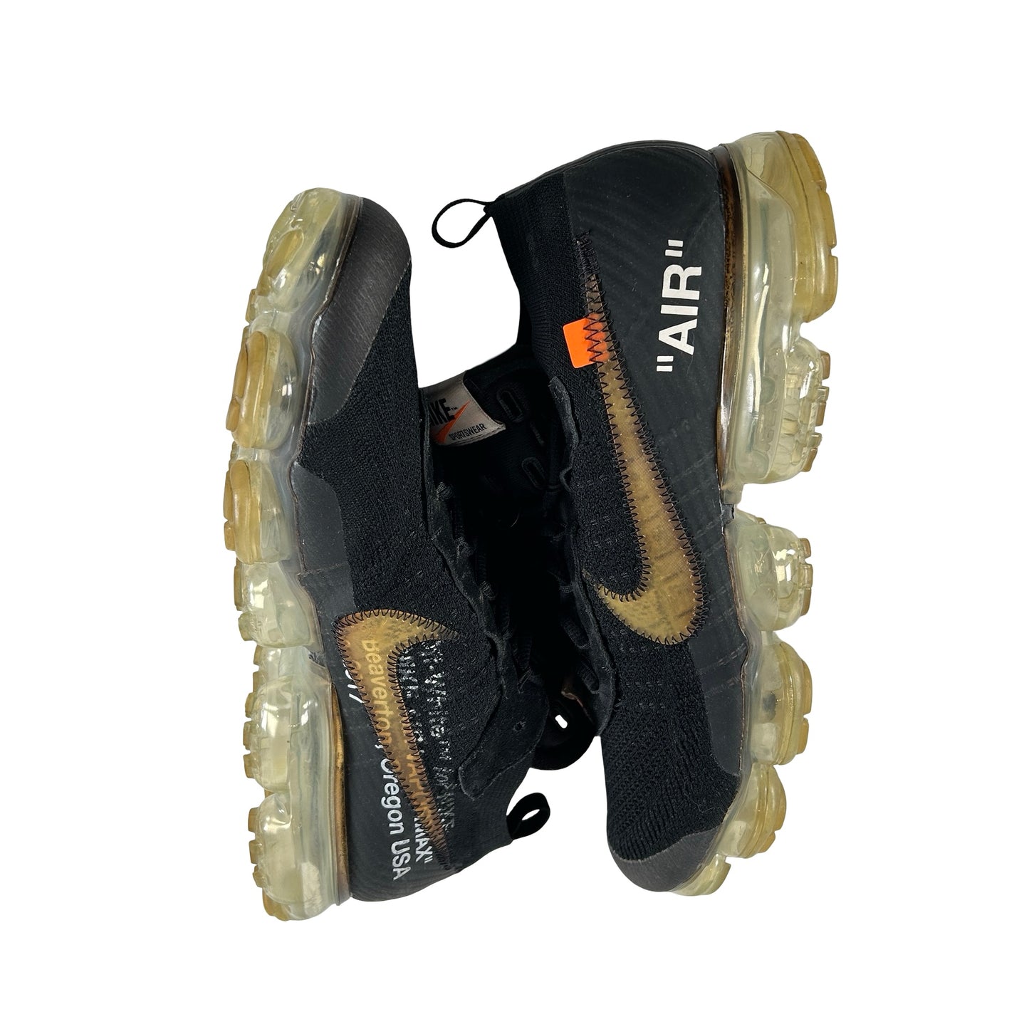 AA3831 002 Nike Air VaporMax Off-White Black (2018) [USED] - 12 M (Used)