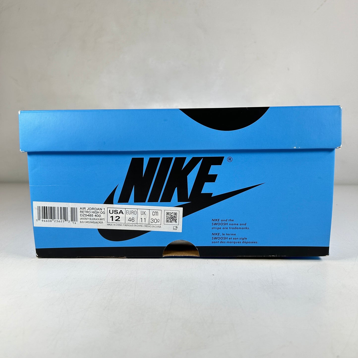 DZ5485 400 Jordan 1 Retro High OG UNC Toe [USED] - 12 M (Used2)