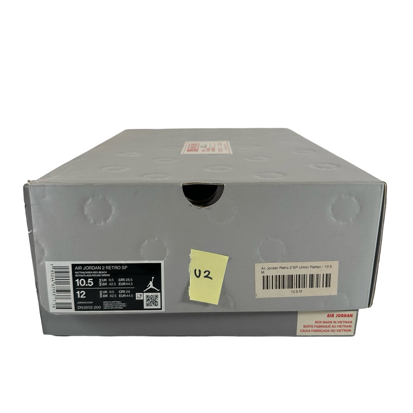 DN3802 200 Jordan 2 Retro SP Union Rattan [USED] - 10.5 M (Used2)