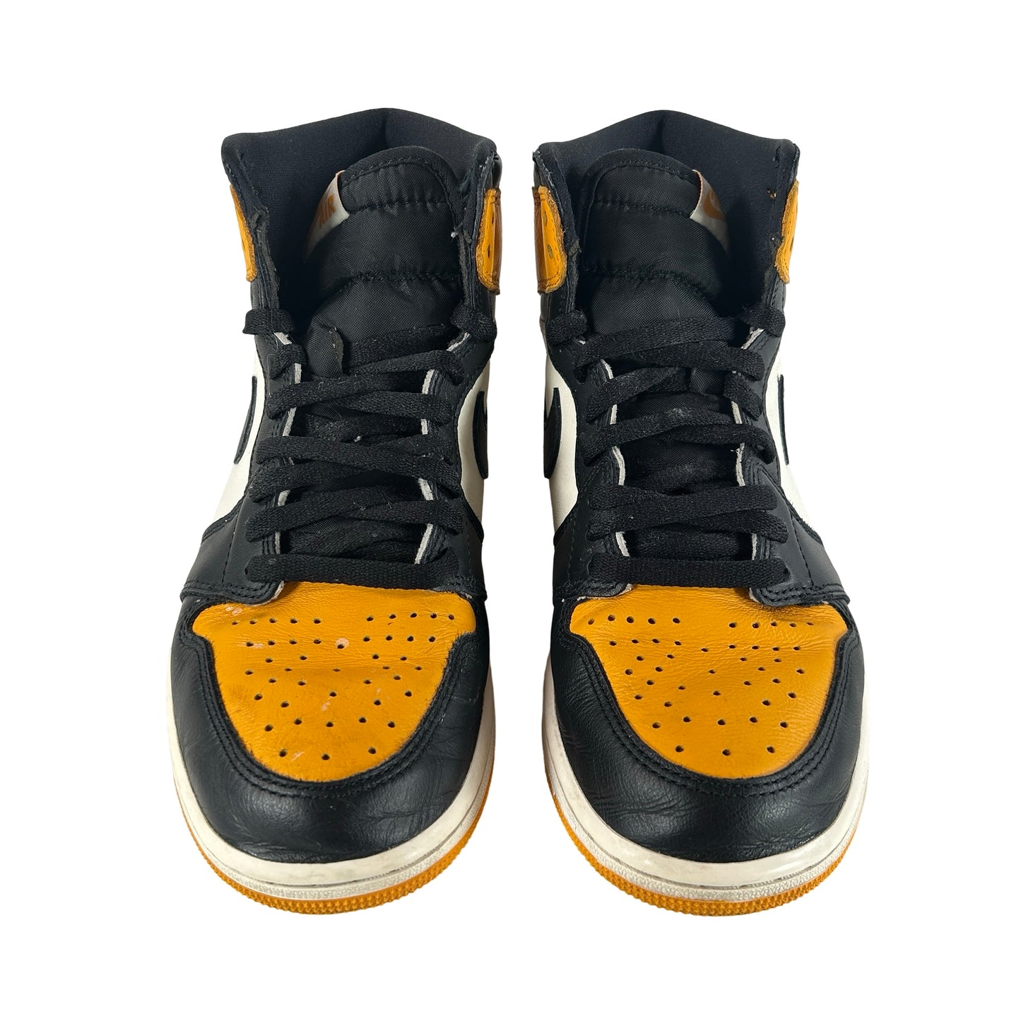 555088 711 Jordan 1 Retro High OG Yellow Toe [USED] - 9 M (Used2)