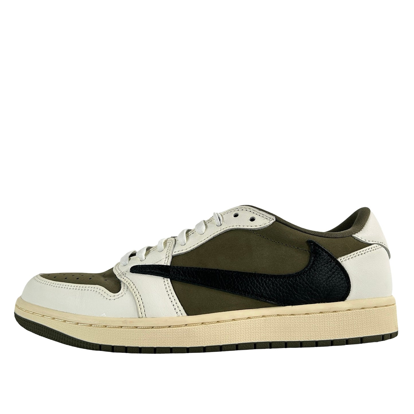 DM7866 200 Jordan 1 Retro Low OG SP Travis Scott Medium Olive [USED] - 9.5 M (Used2) (Replace Box2)