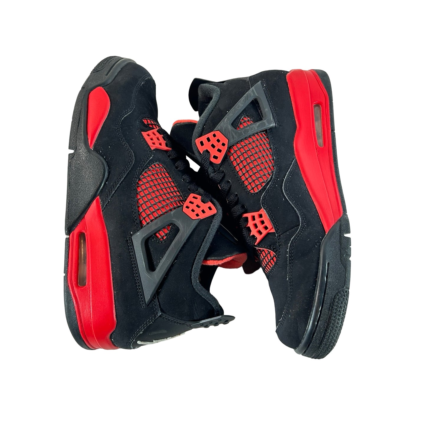 CT8527 016 Jordan 4 Retro Red Thunder [USED] - 9 M (Used) (No Box)