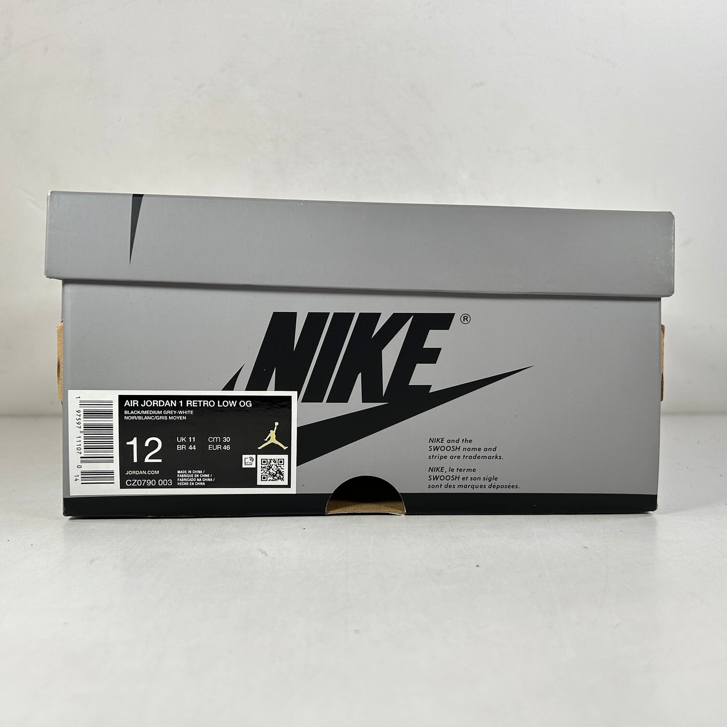 CZ0790 003 Jordan 1 Low OG Shadow (2024) [USED] - 12 M (Used)