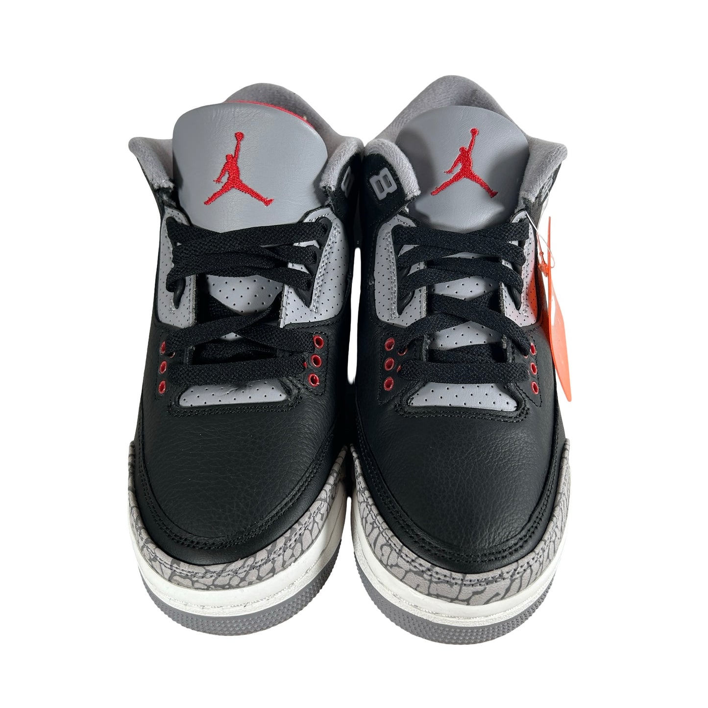DM0967 010 Jordan 3 Retro Black Cement (2024) (GS) - 5.5 Y (Paint Chip)