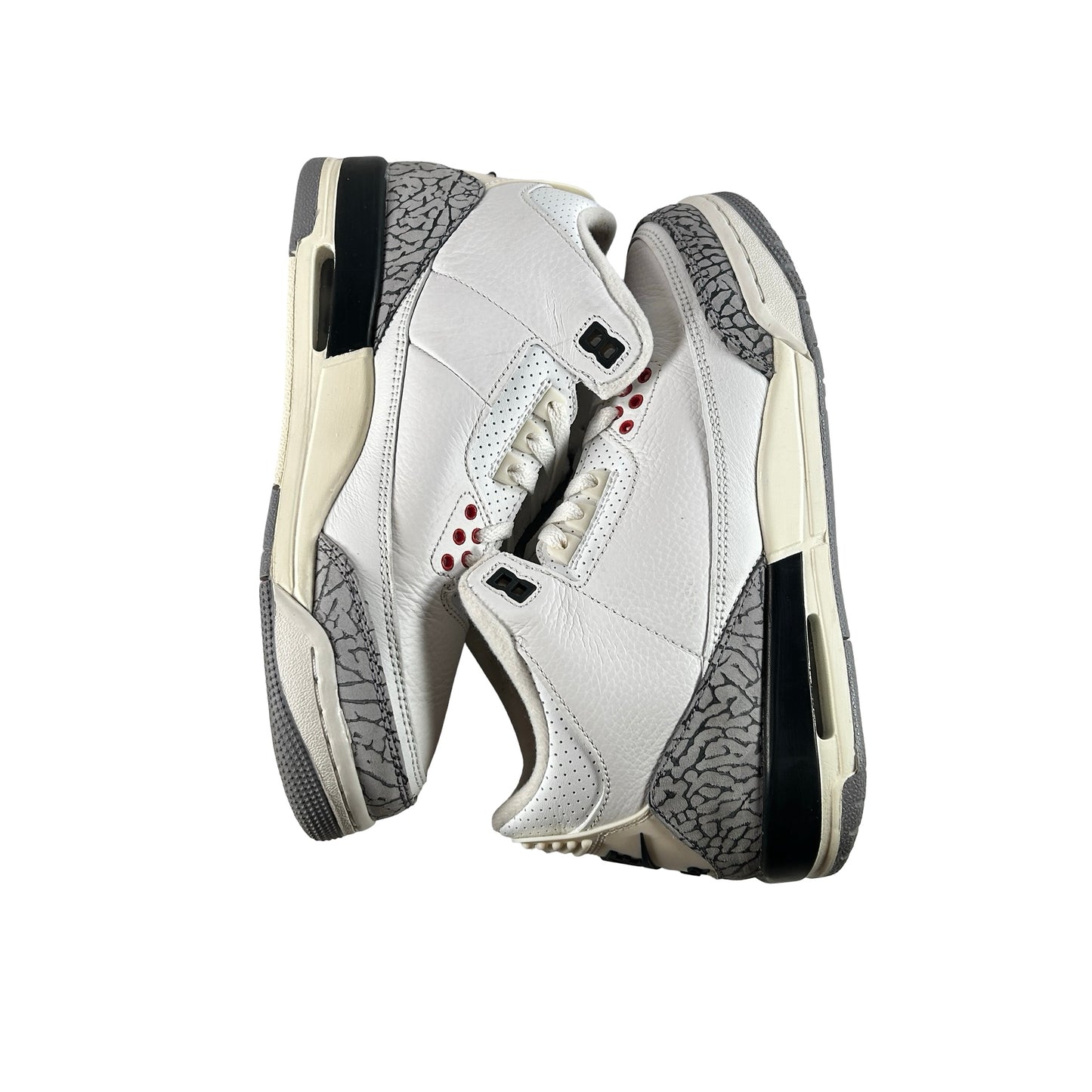 DM0967 100 Jordan 3 Retro White Cement Reimagined (GS) [USED] - 7 Y (Used9)