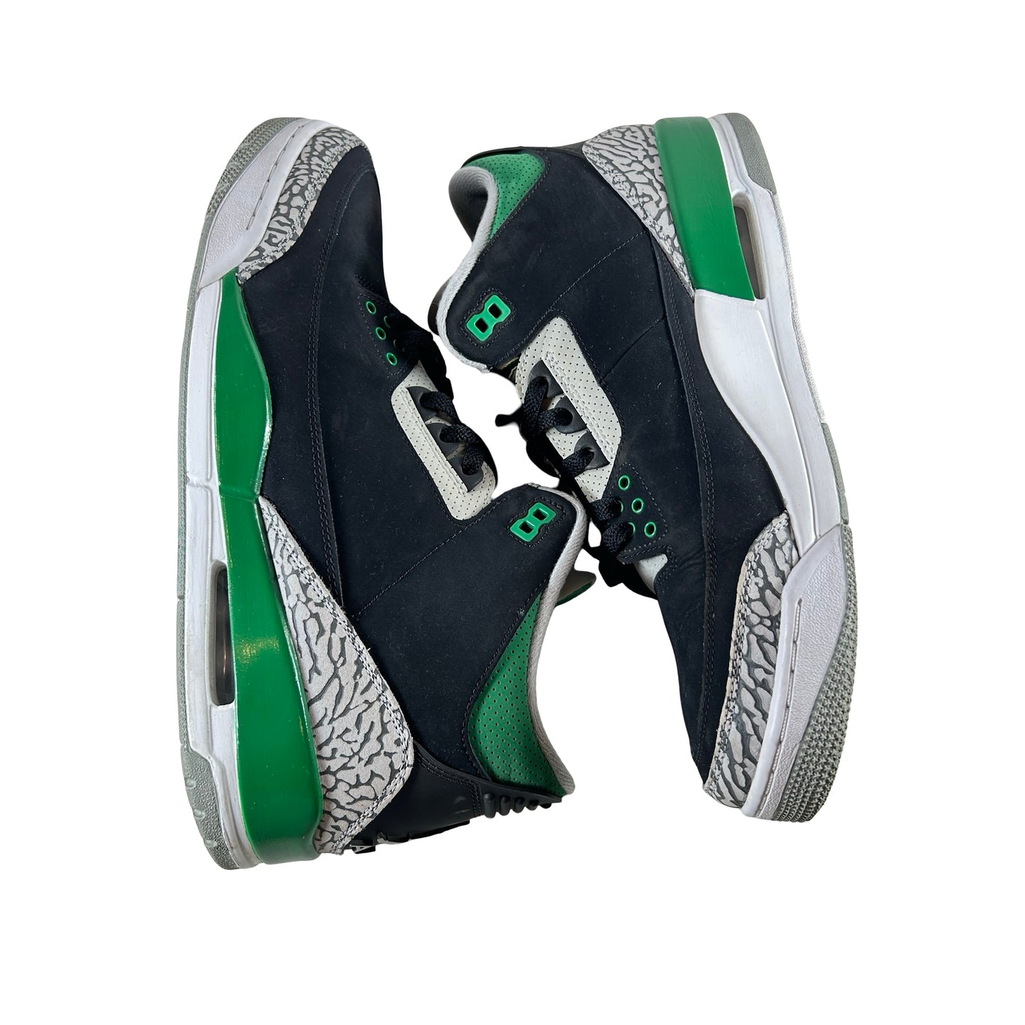 CT8532 030 Jordan 3 Retro Pine Green [USED] - 12 M (Used) (No Box)