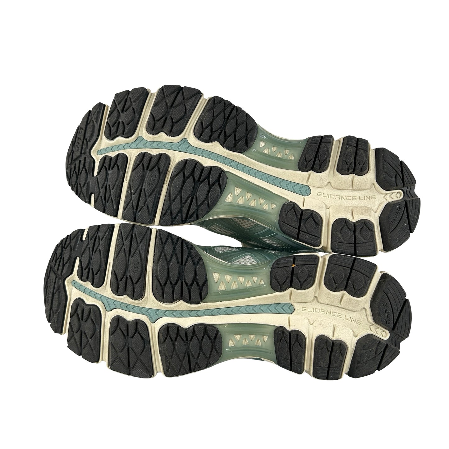1203A675 100 ASICS Gel-Kayano 12.1 Kith Cream Sage [USED] - 8.5 M (Used)