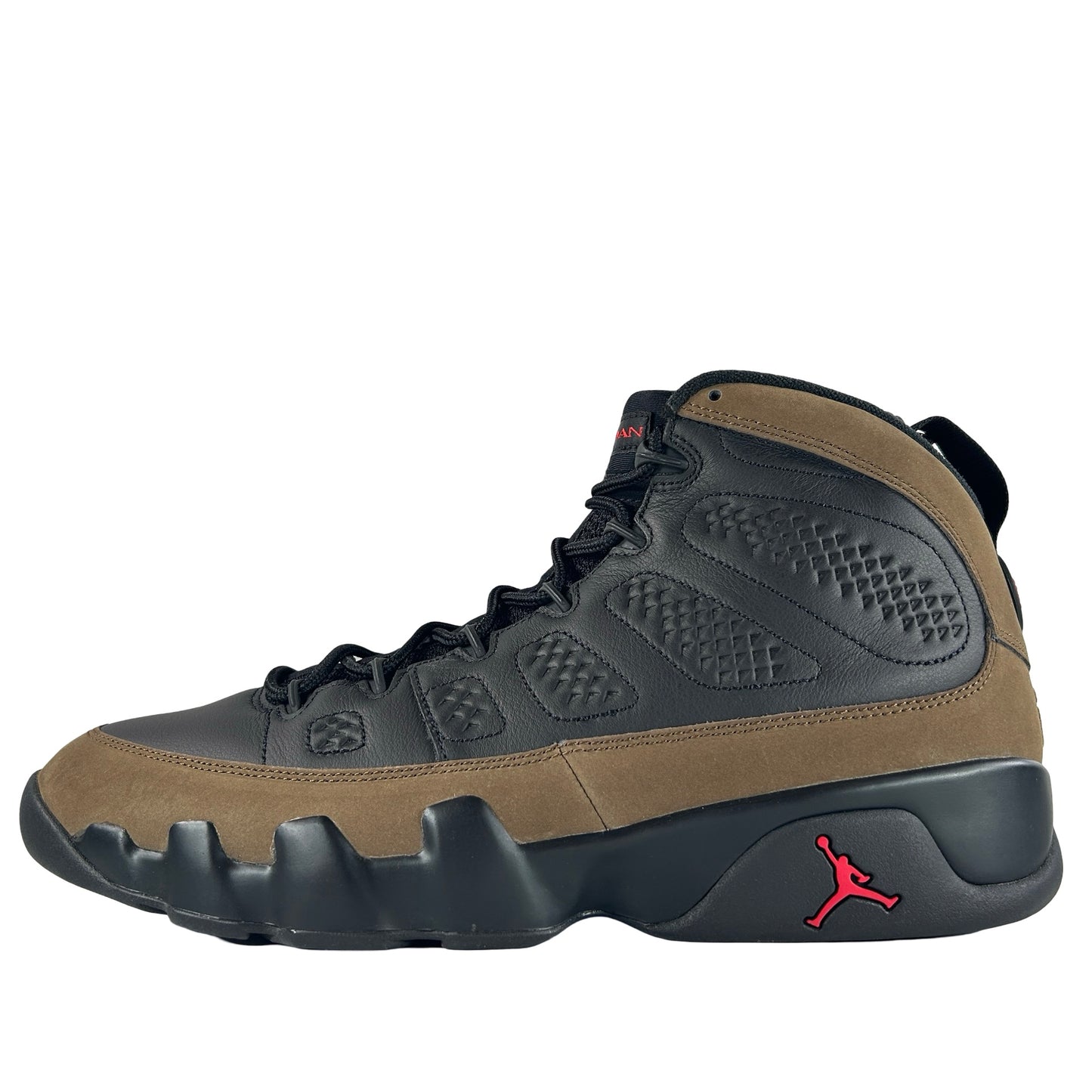HV4794 030 Air Jordan 9 Retro Olive (2024) [USED] - 12 M (Used) (No Box)