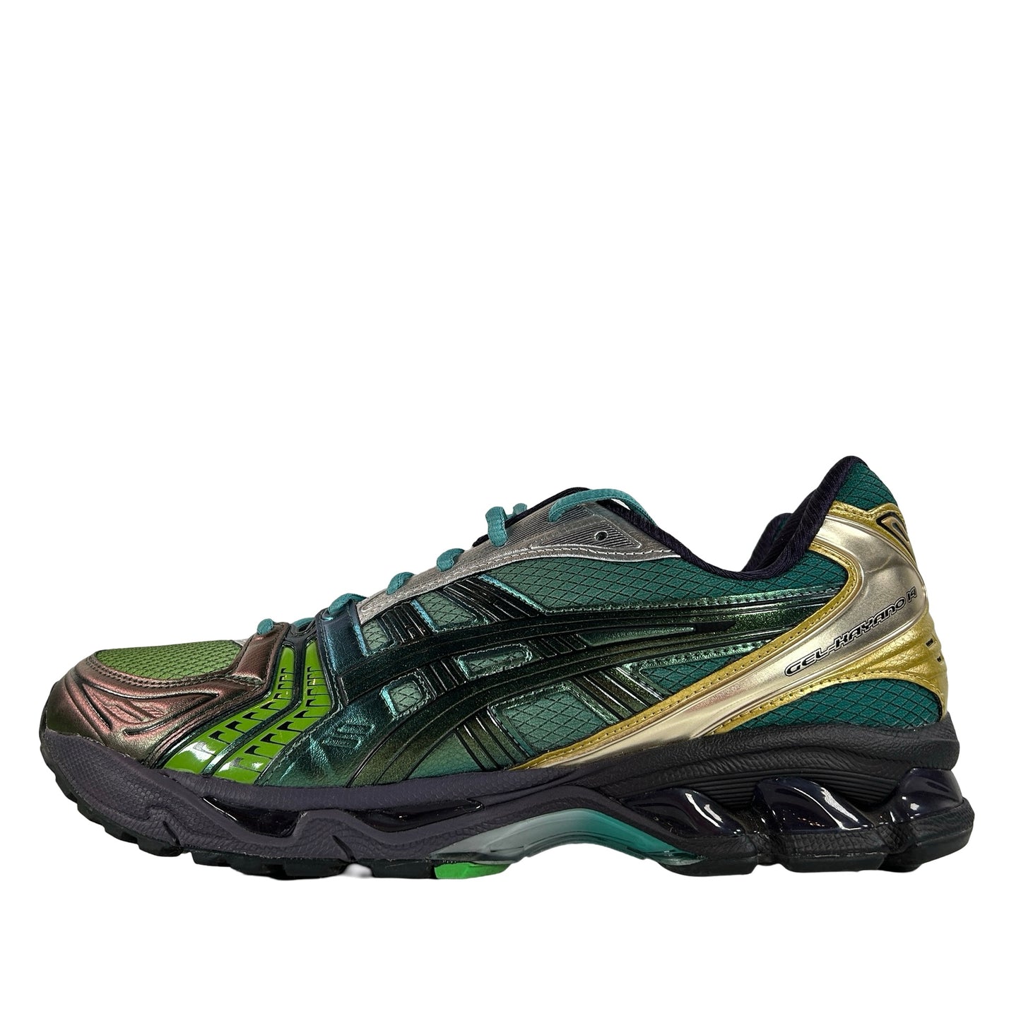 1203A639 300 ASICS Gel-Kayano 14 P. Andrade Gradation Green [USED] - 11.5 M (Used)