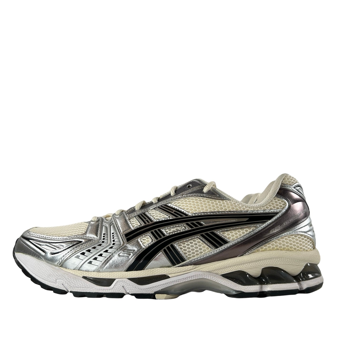 1201A019 108 ASICS Gel-Kayano 14 Cream Black Metallic Plum [USED] - 14 M (VNDS)