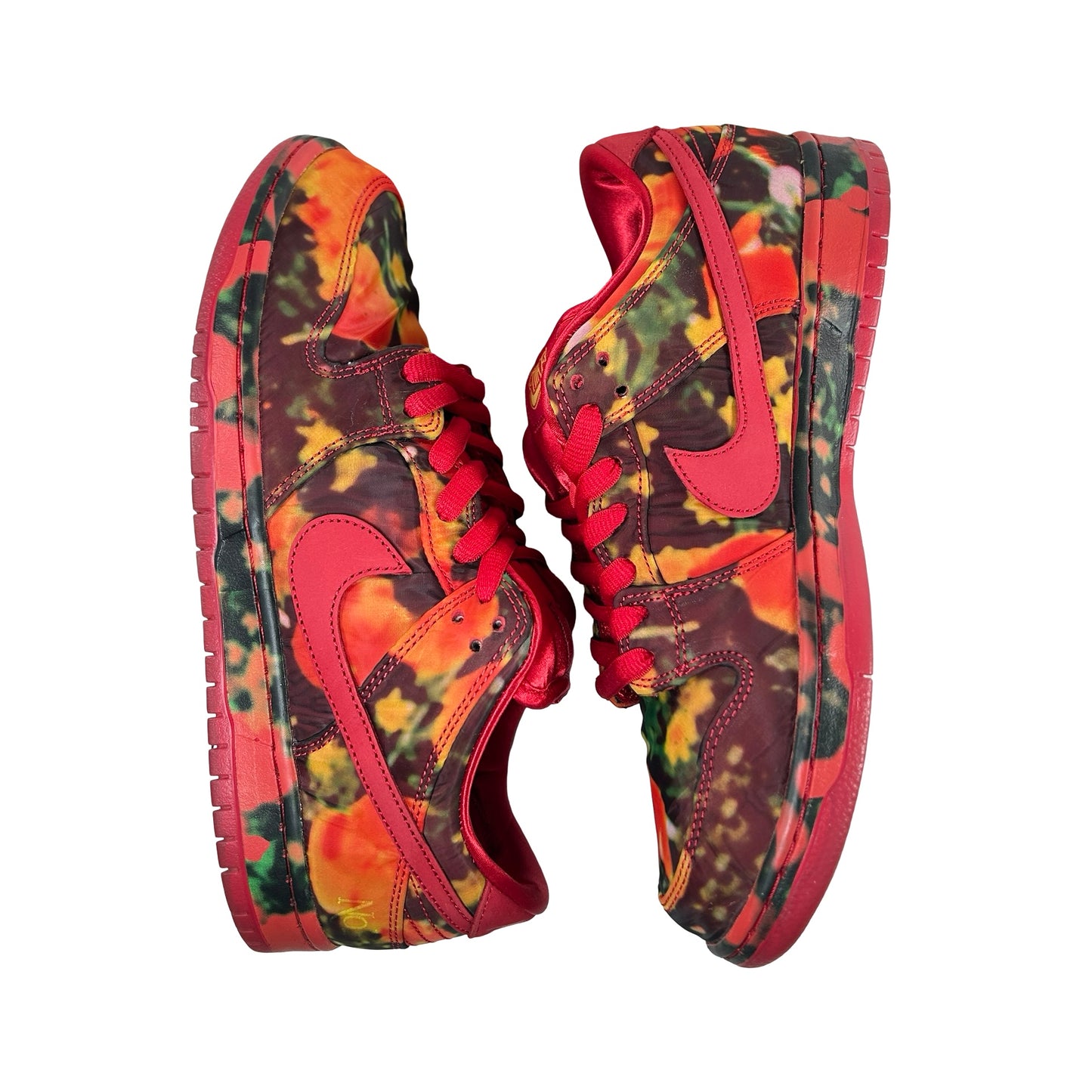 FZ1291 600 Nike SB Dunk Low The Wizard of Oz Poppy Field [USED] - 10 M (Used)