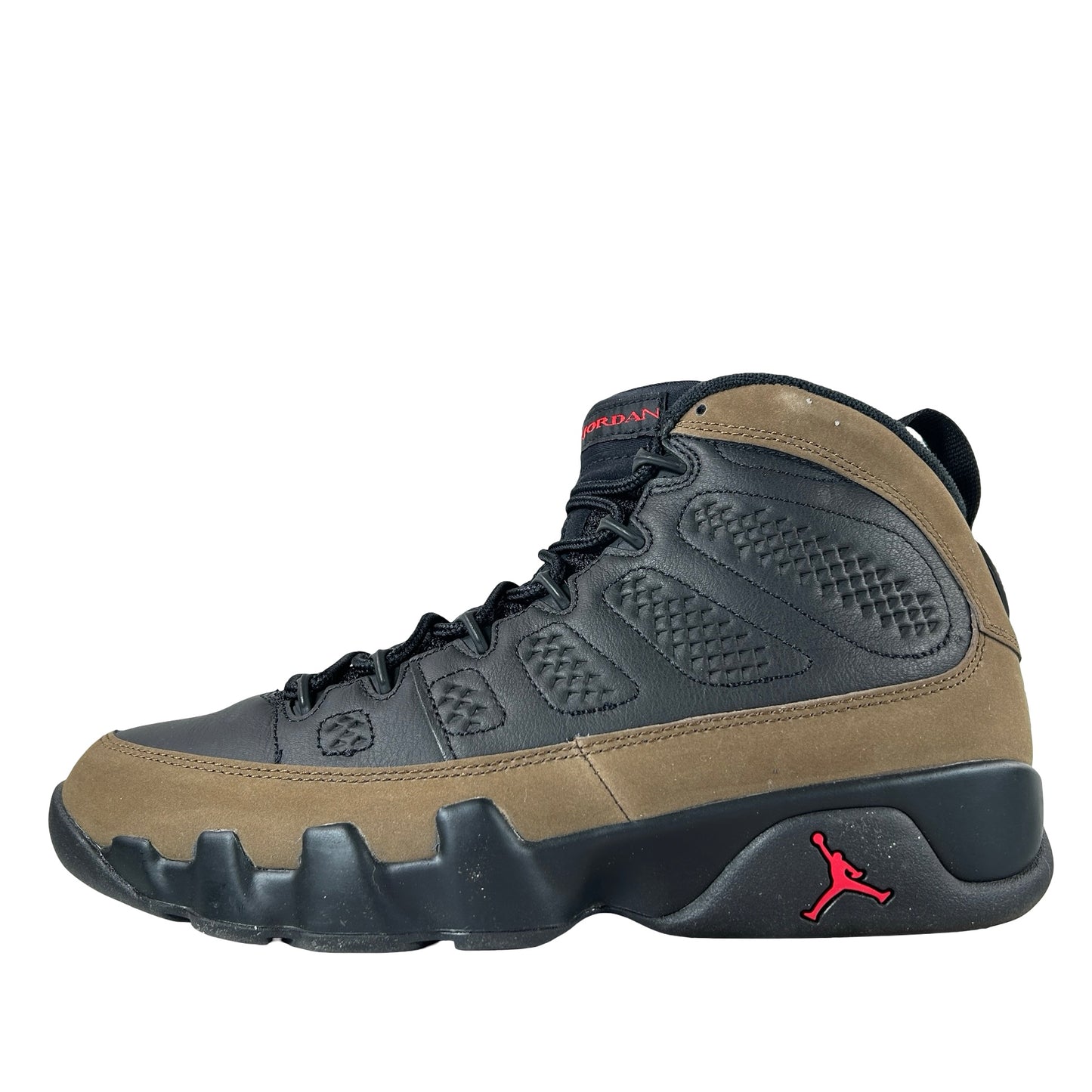 HV4794 030 Air Jordan 9 Retro Olive (2024) [USED] - 8 M (Used2)