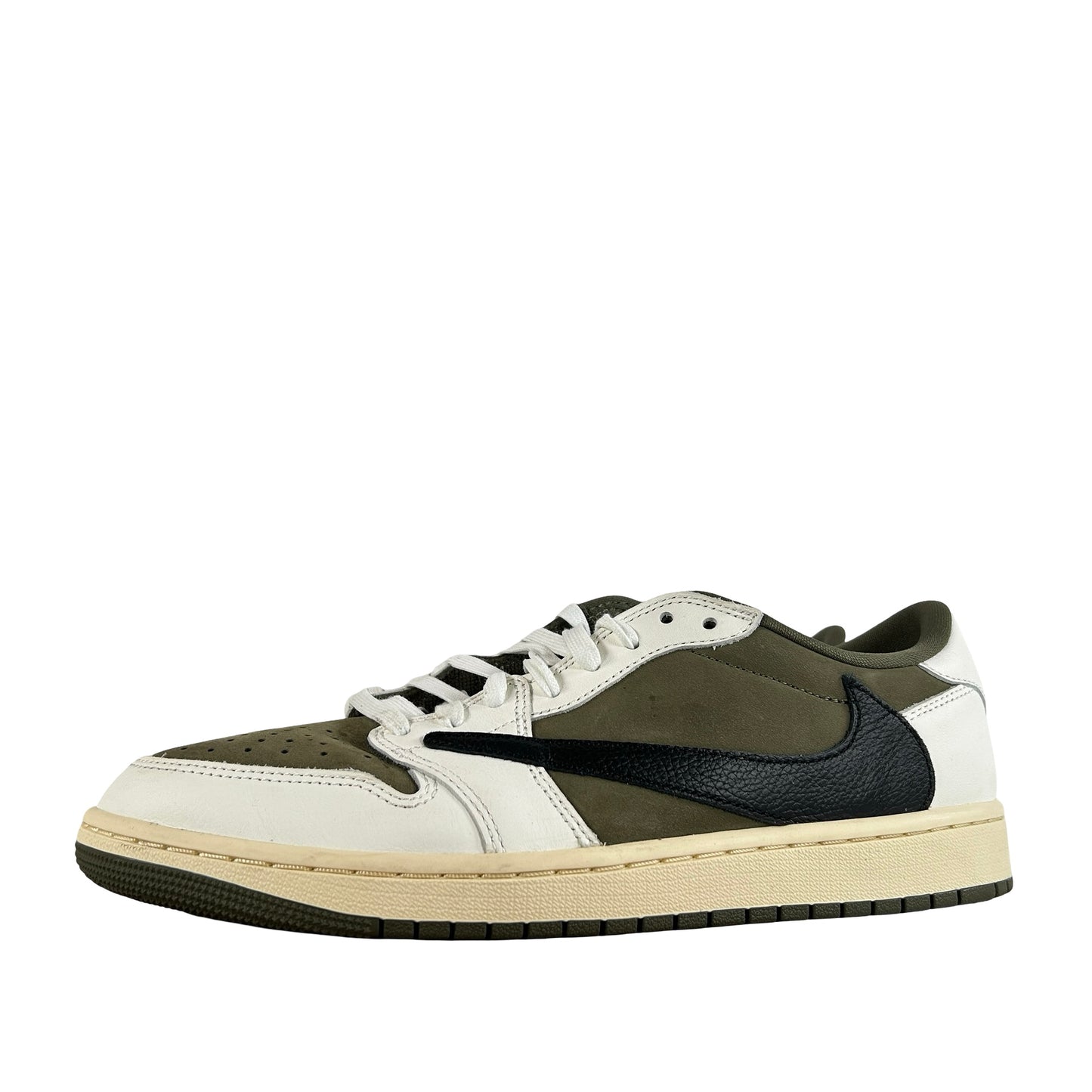 DM7866 200 Jordan 1 Retro Low OG SP Travis Scott Medium Olive [USED] - 10 M (Used7)