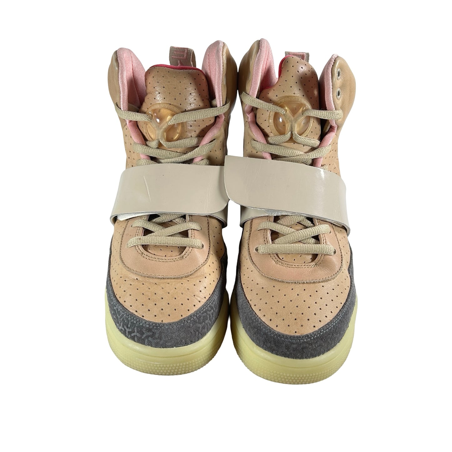 366164 111 Nike Air Yeezy 1 Net Tan 2009 [USED] - 10 M (Used) (Replace Box)
