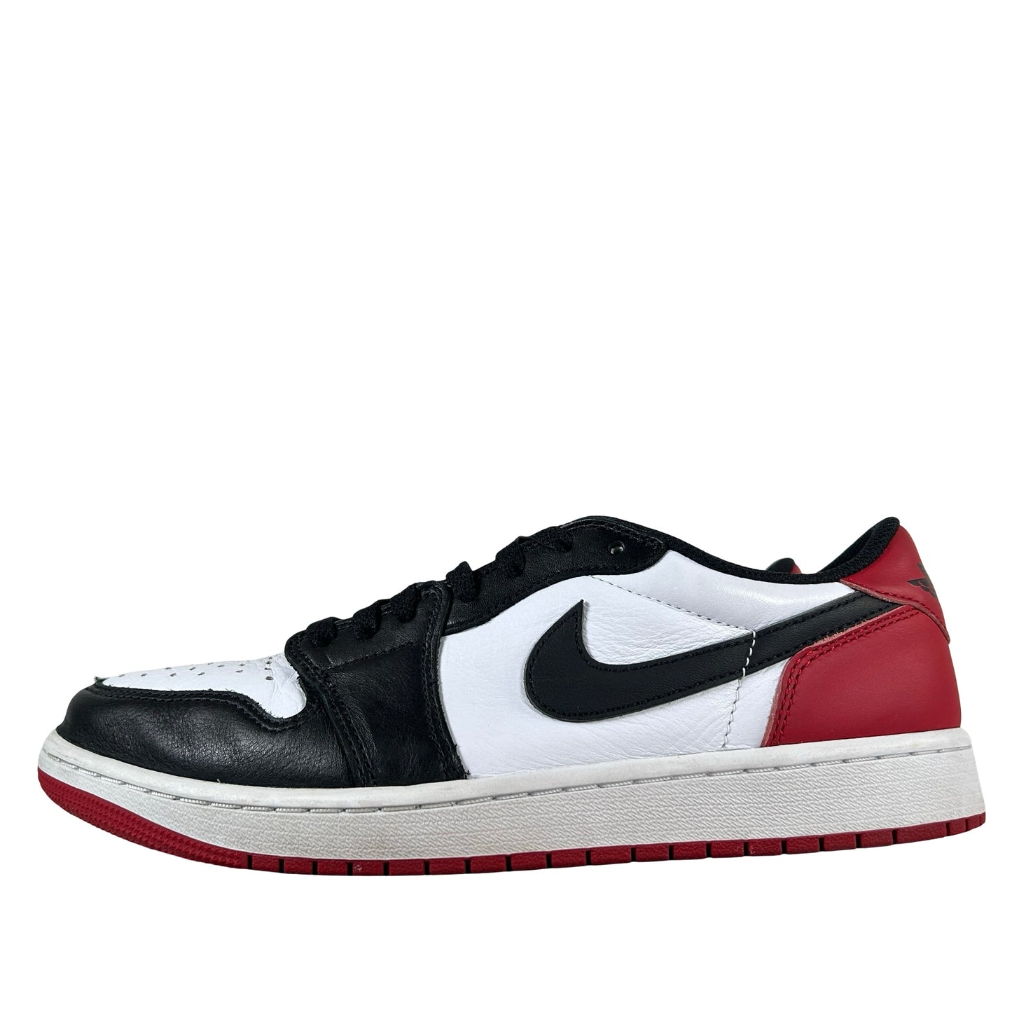CZ0790 106  Jordan 1 Retro Low OG Black Toe (2023) [USED] - 9.5 M (Used)