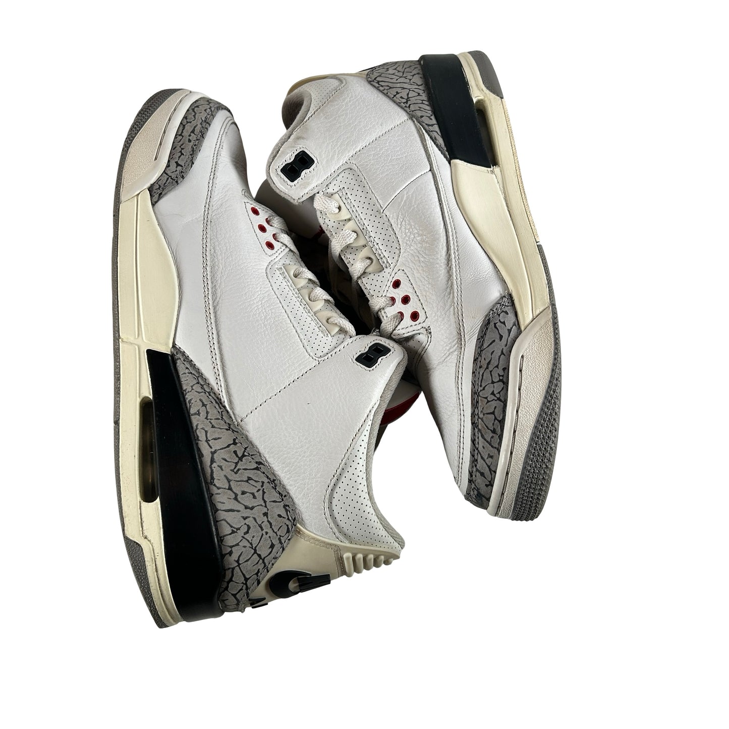 DN3707 100 Jordan 3 Retro White Cement Reimagined [USED] - 12 M (Used13)