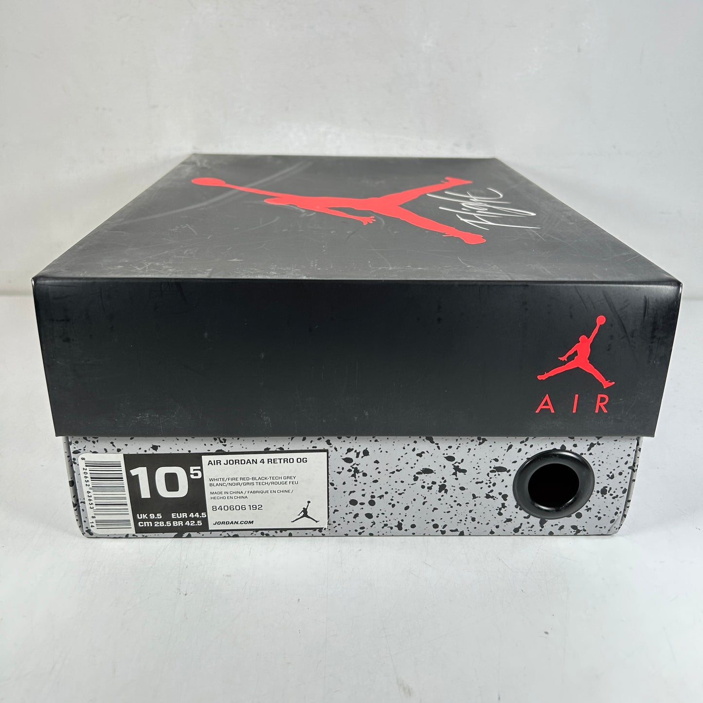 840606 192 Jordan 4 White Cement [USED] - 10.5 M (Used2)