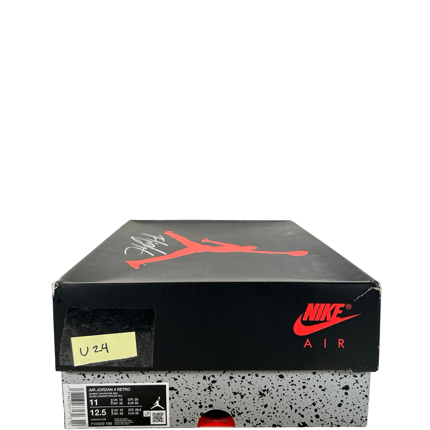 FV5029 100 Jordan 4 Retro White Cement (2025) [USED] - 11 M (Used24)