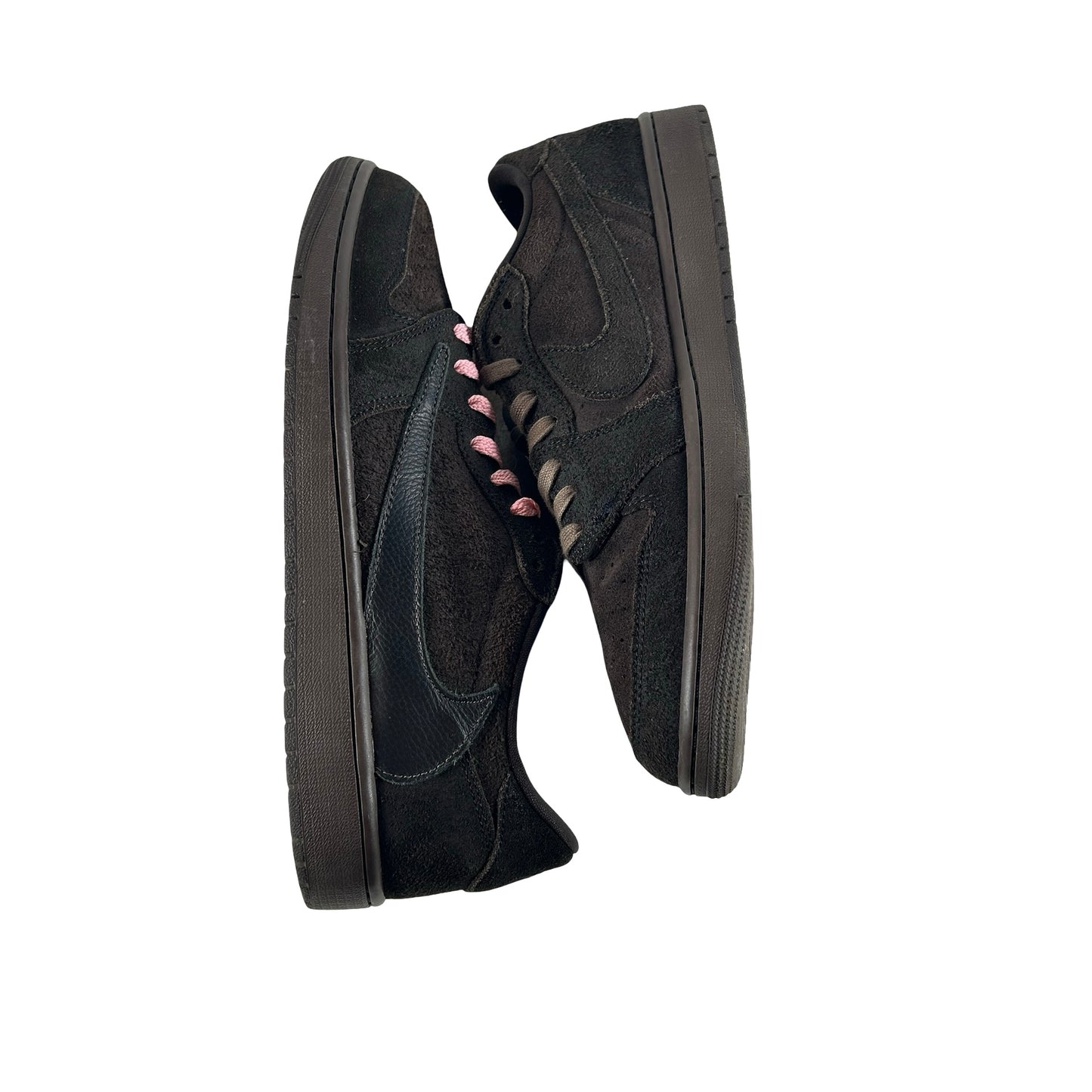 DM7866 202 Jordan 1 Retro Low OG SP Travis Scott Velvet Brown [USED] - 12 (Used) (No Box)