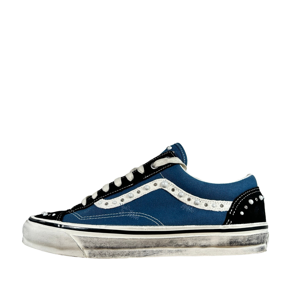 VN000E8VYA6 Vans LX Old Skool 36 Pearlized Pack Black Navy [USED] - 11 M (Used6)