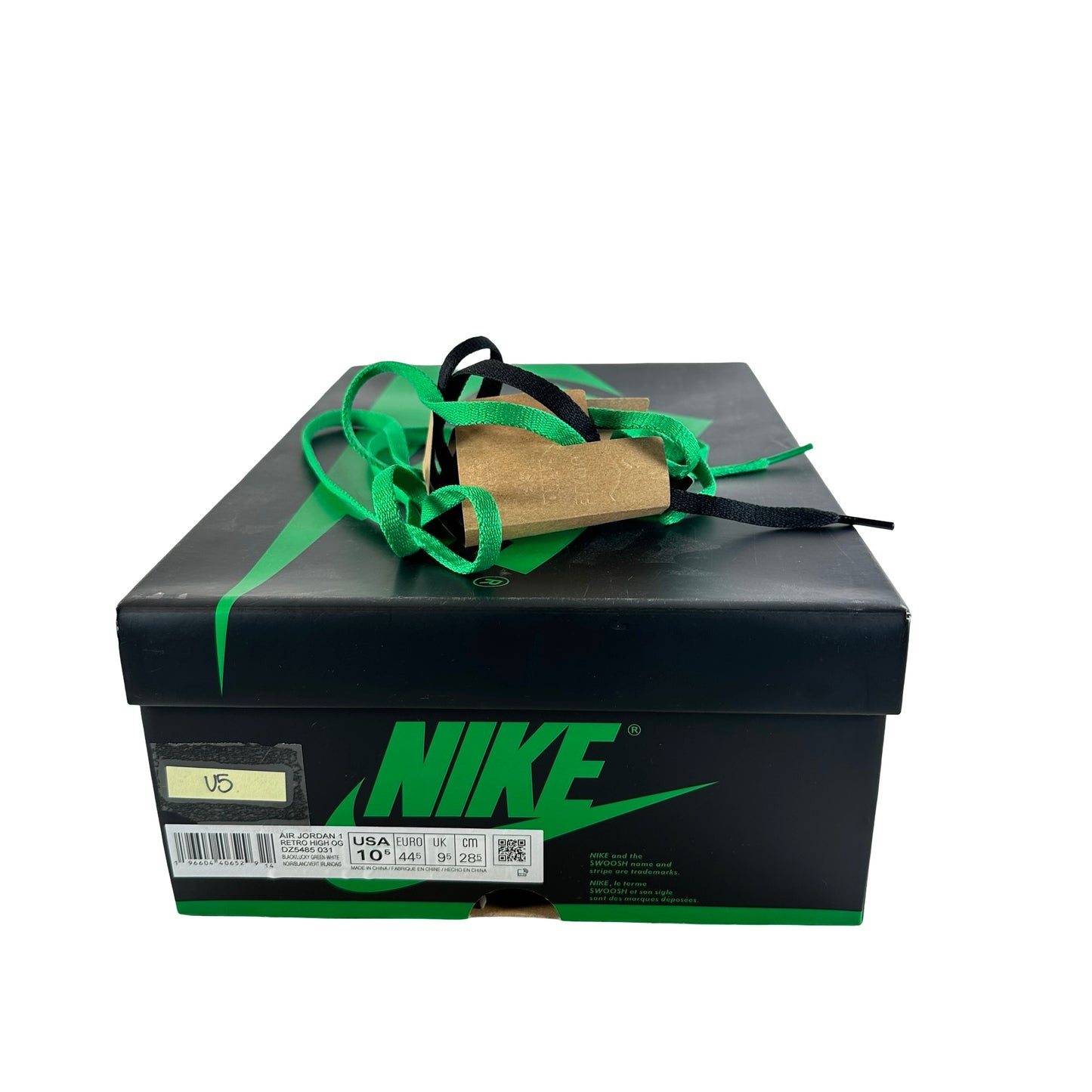 DZ5485 031 Jordan 1 Retro High OG Lucky Green [USED] - 10.5 M (Used5)